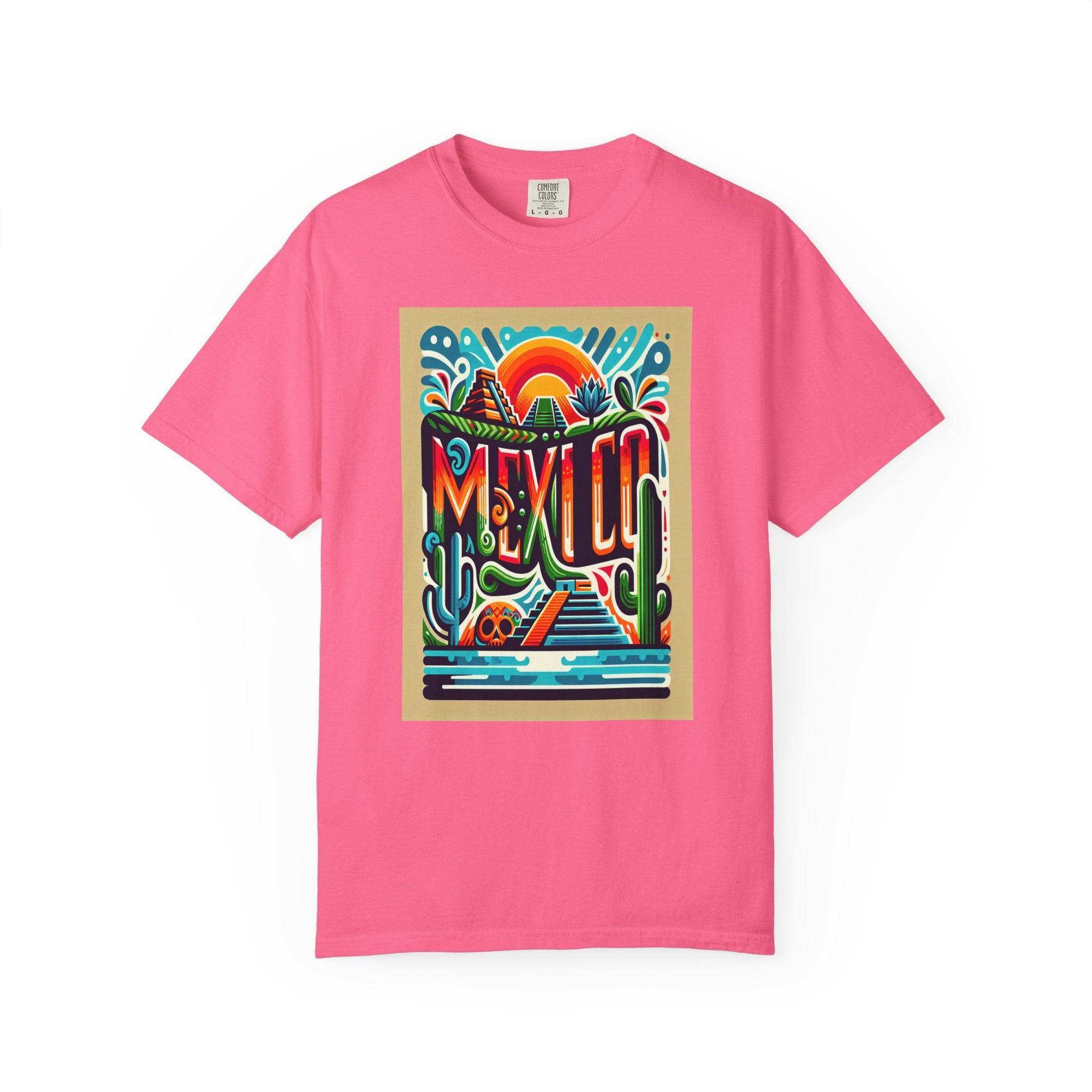 Unisex Mexico Printed T-shirt