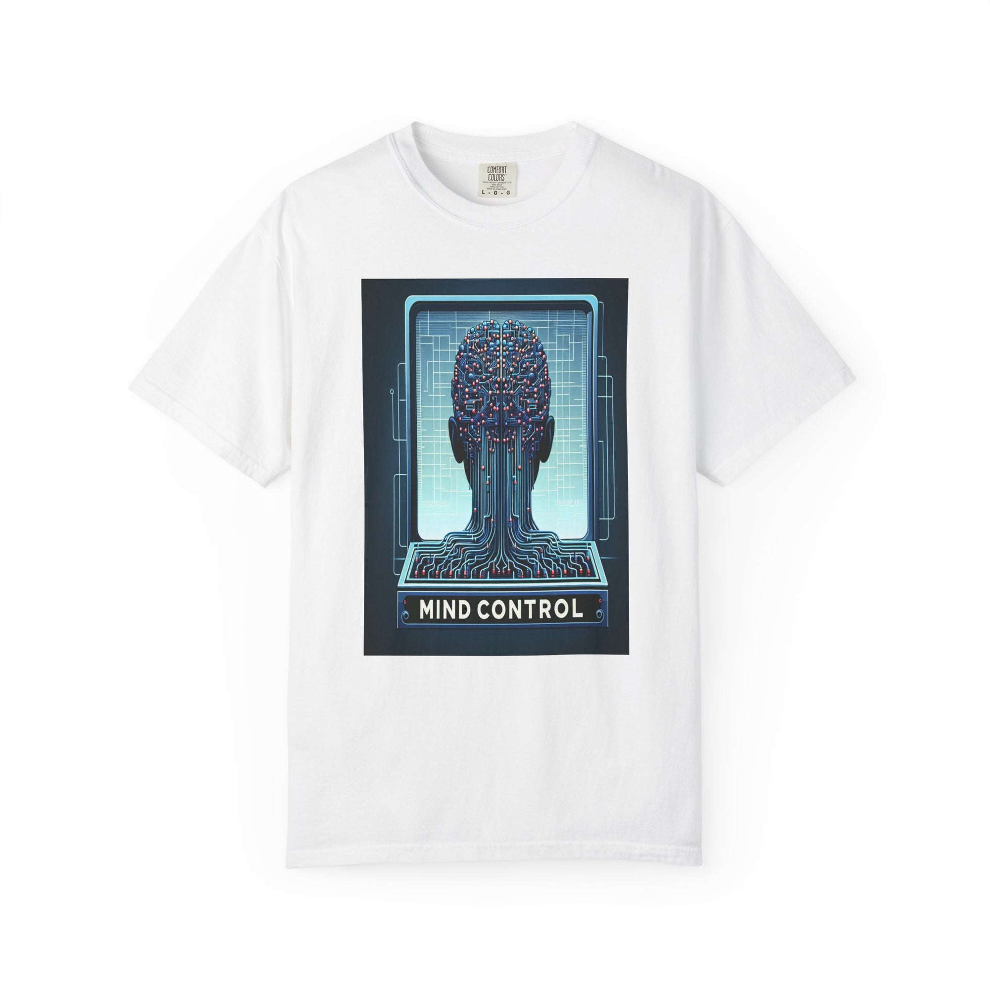 Unisex Mind Control Graphic Printed T-shirt