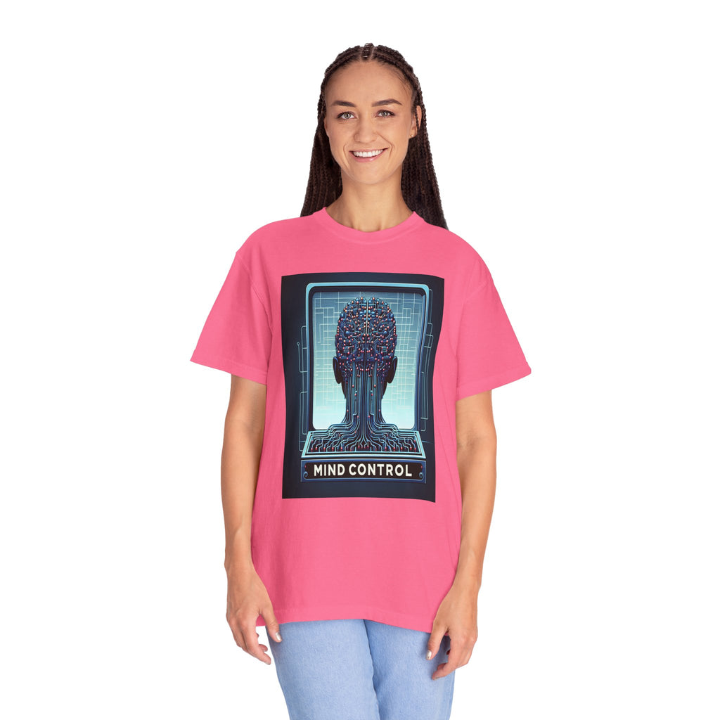 Unisex Mind Control Graphic Printed T-shirt