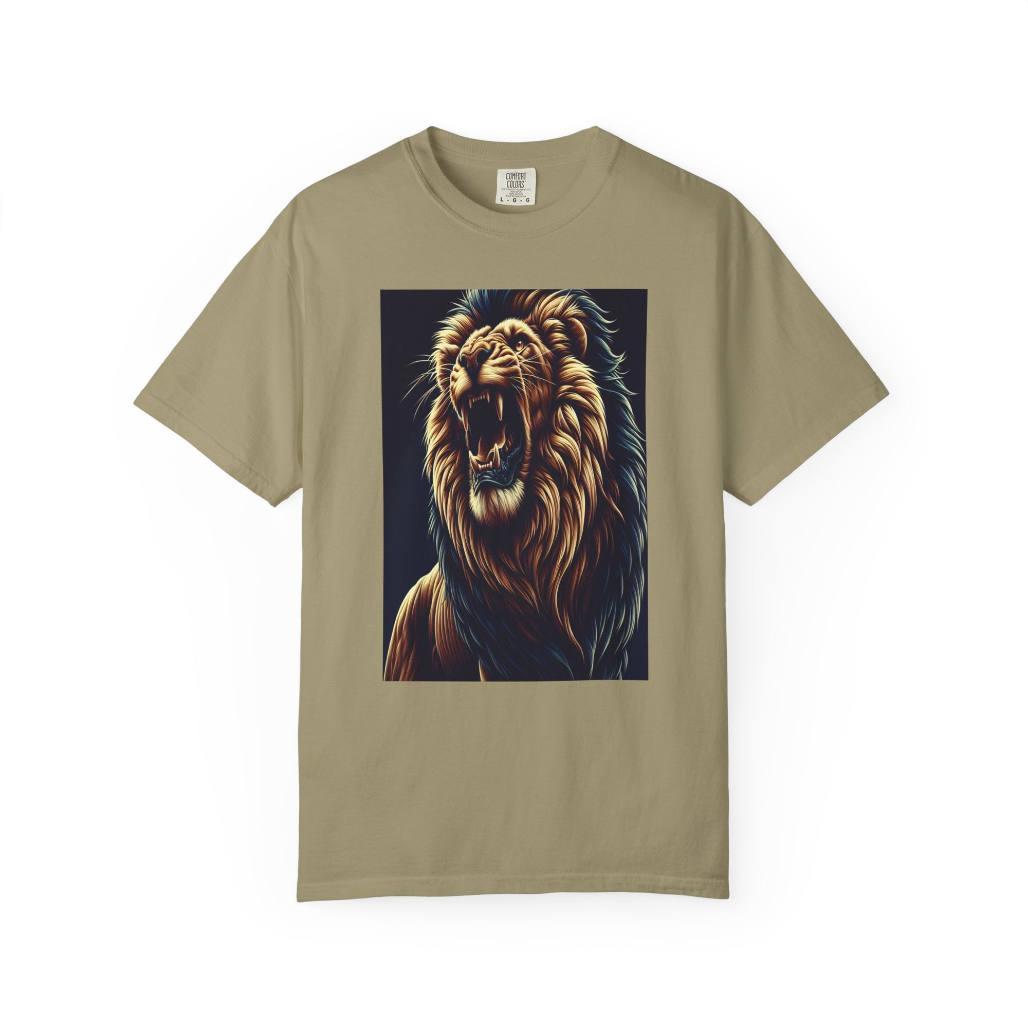 Unisex Lion Printed T-shirt