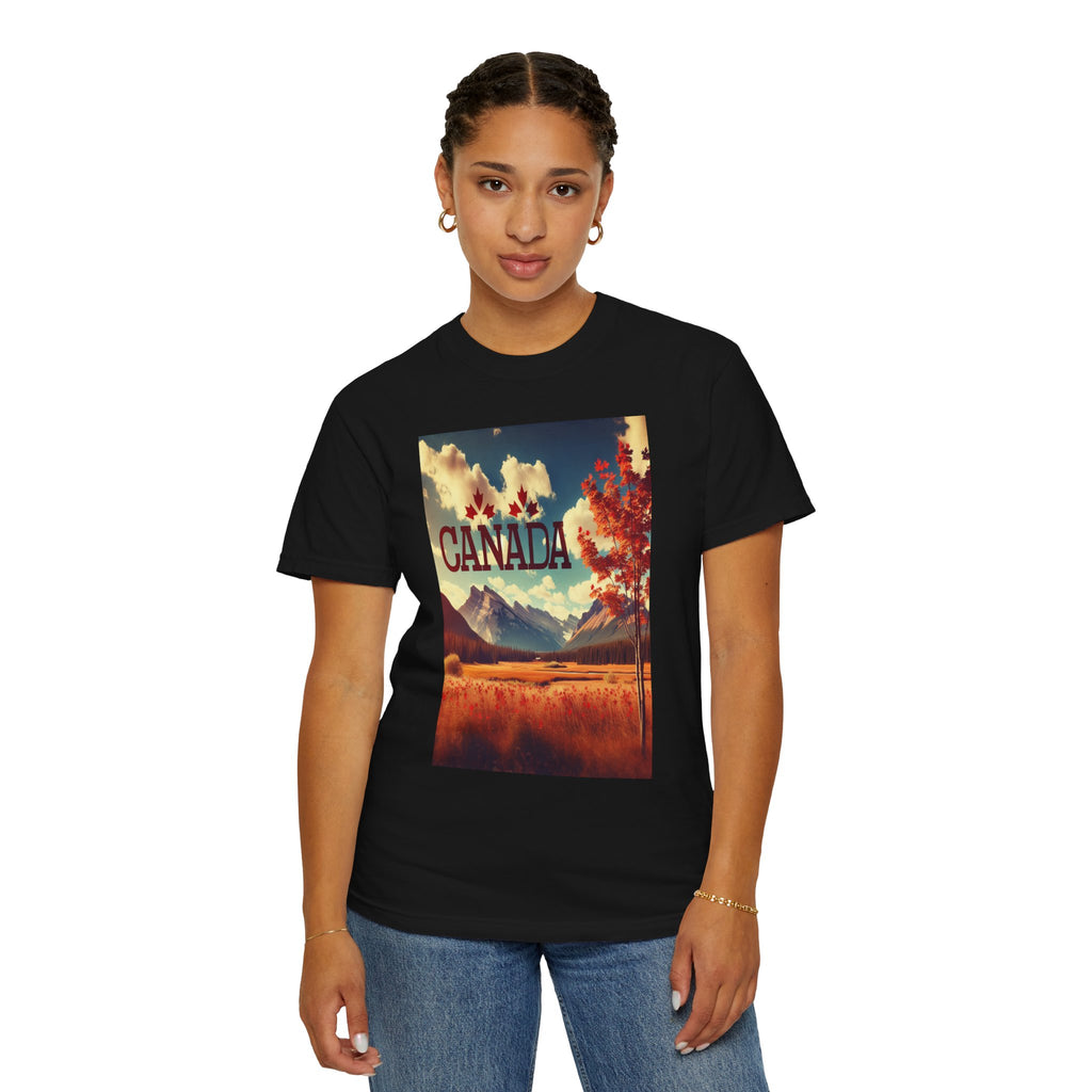 Unisex Canada Printed T-shirt