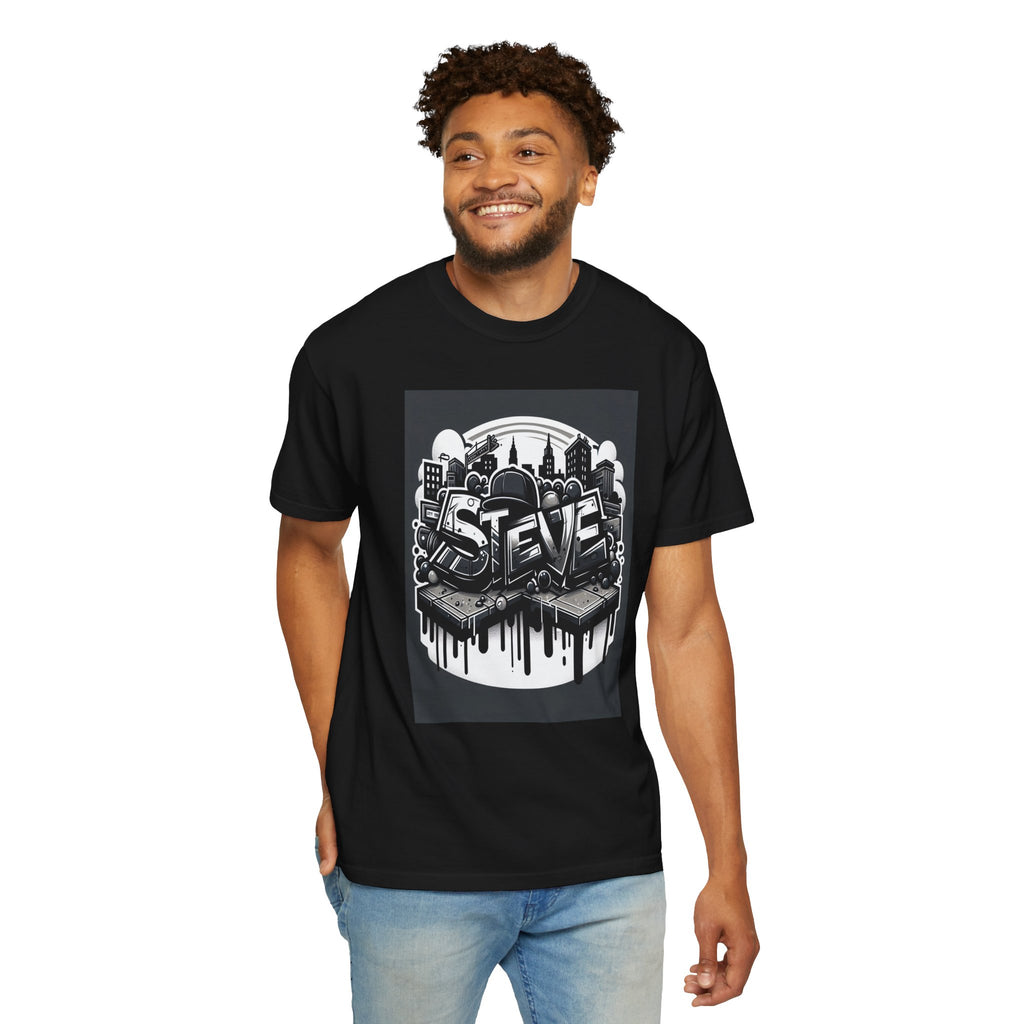 Unisex Name Steve Graphic Printed T-shirt