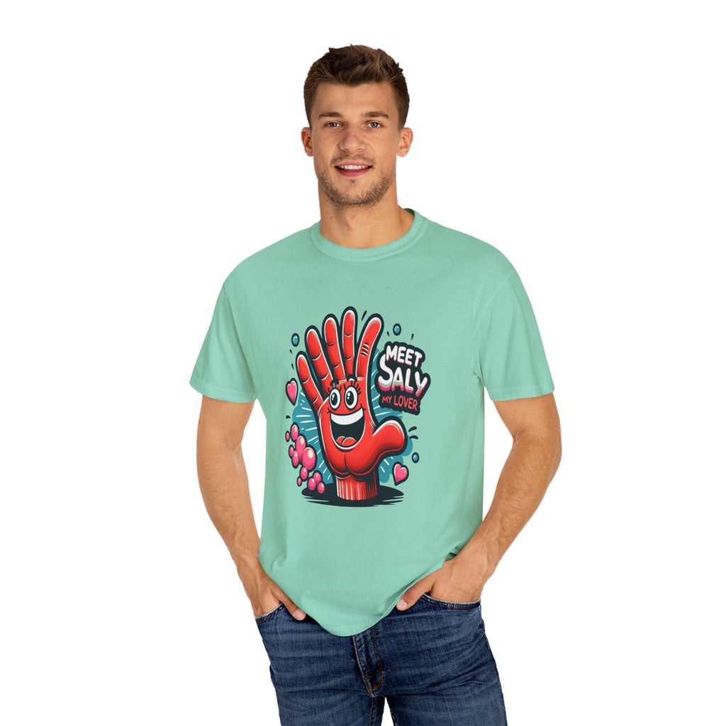 Unisex Funny Hand Graphic Printed T-shirt