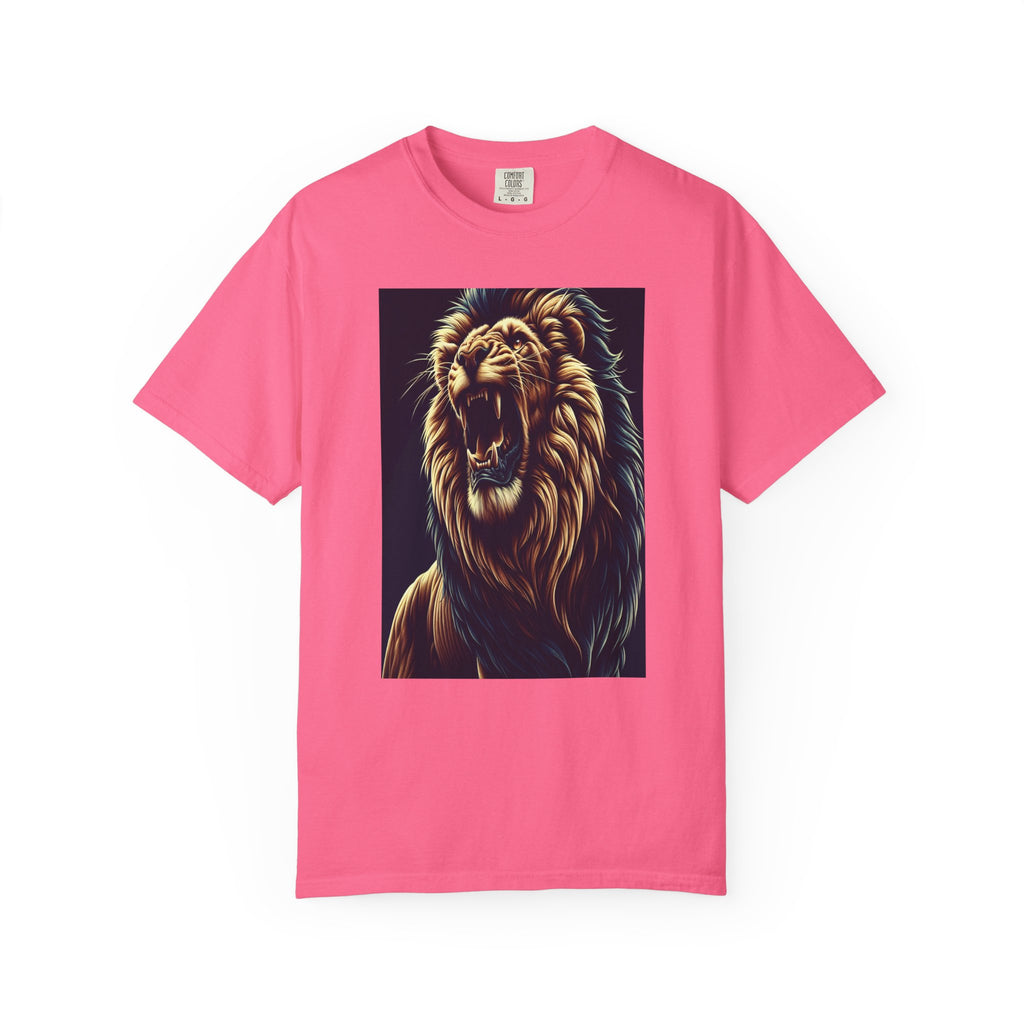 Unisex Lion Printed T-shirt