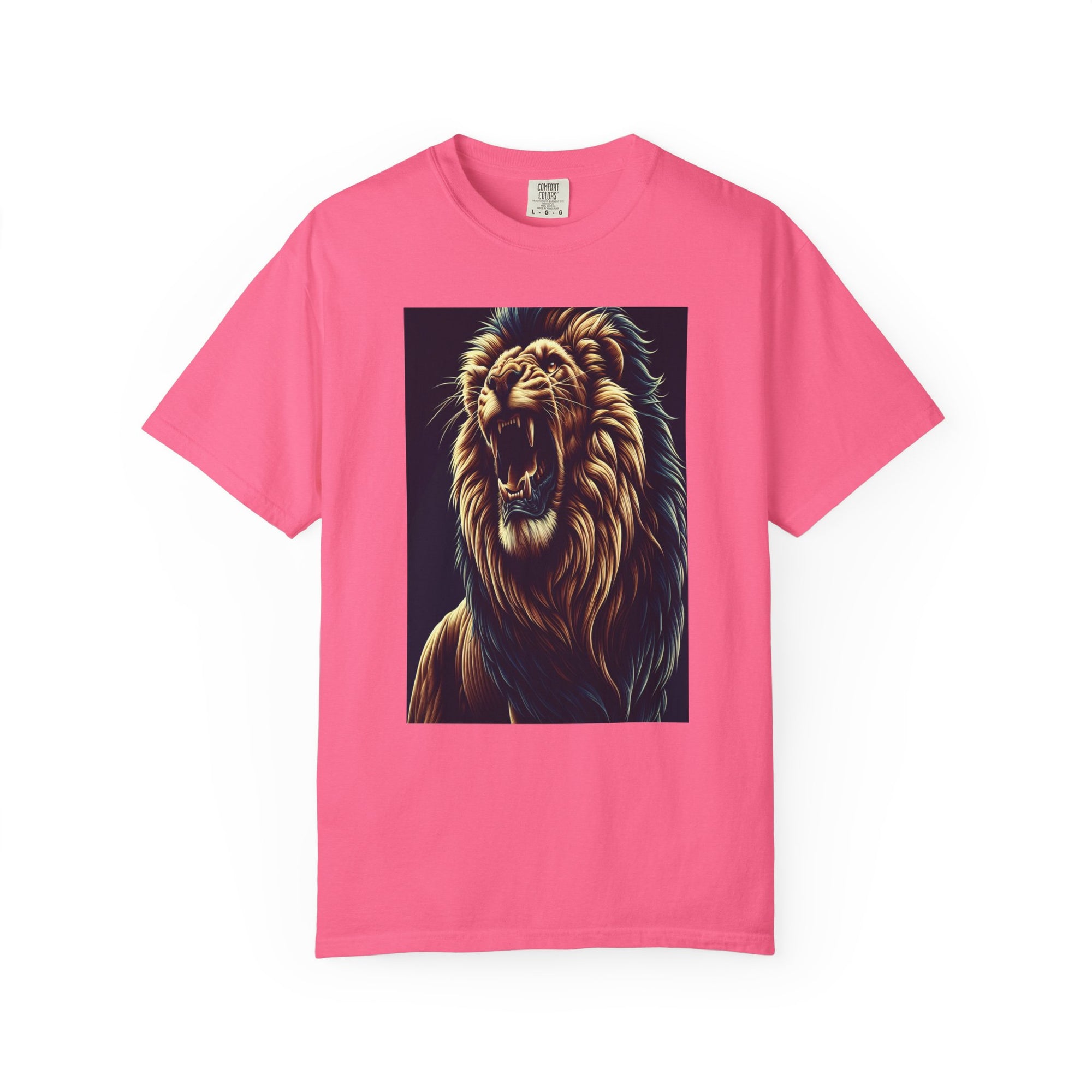 Unisex Lion Printed T-shirt