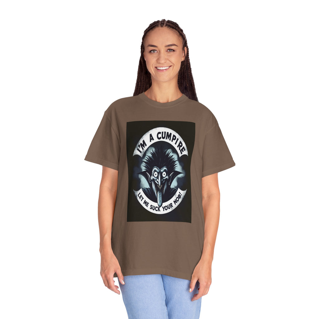 Unisex Rude Vampire Graphic Printed T-shirt