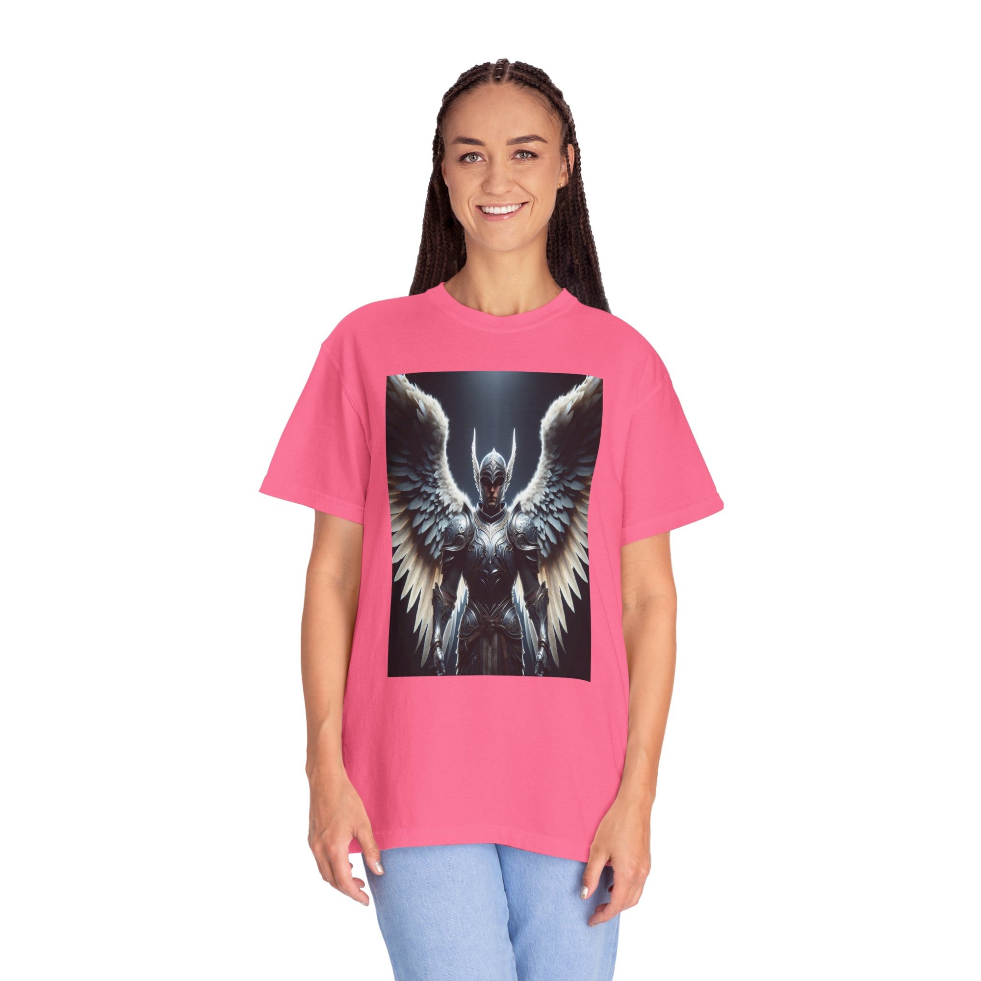 Unisex Warrior Angel Graphic Printed T-shirt