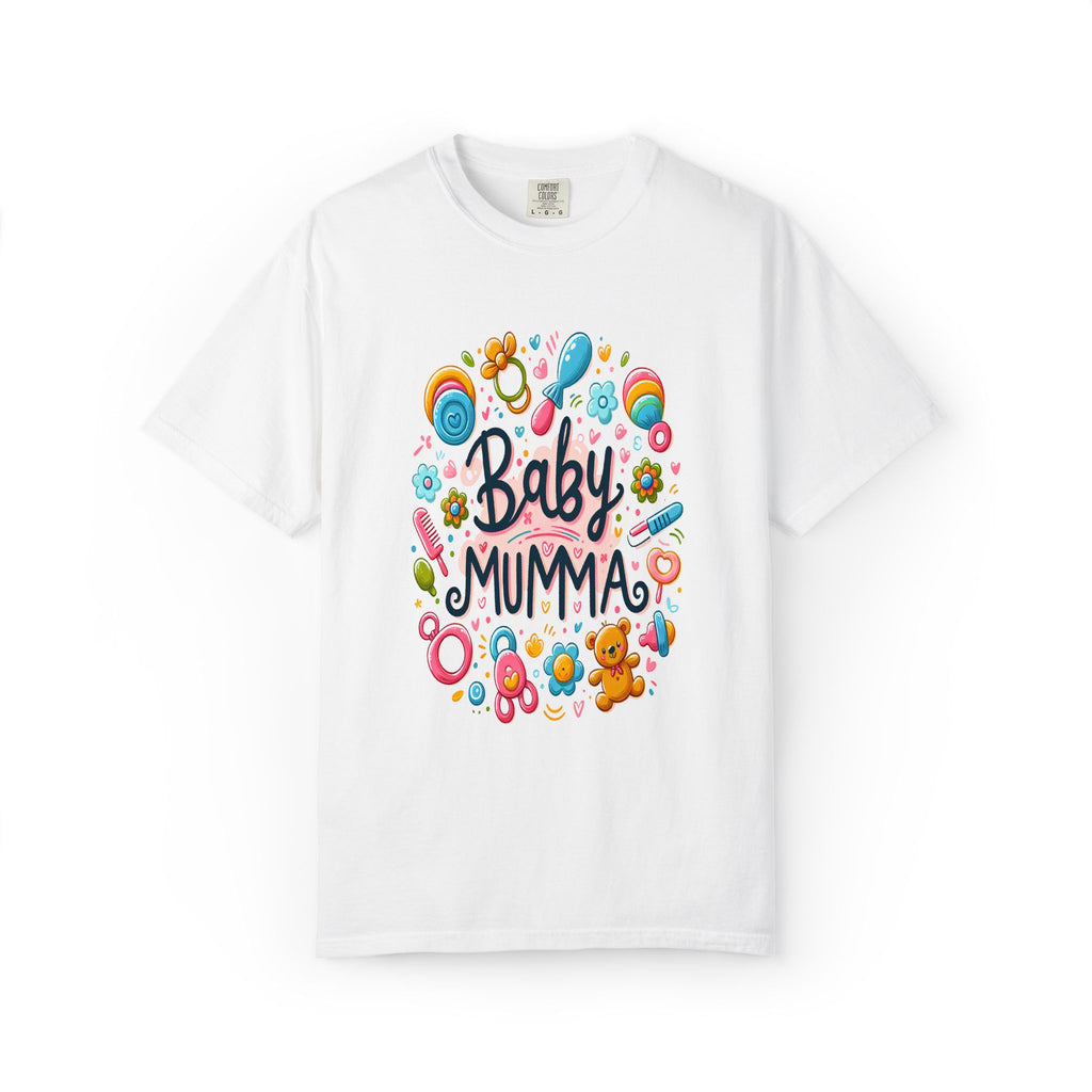 Unisex Garment-Dyed Baby Mumma T-shirt