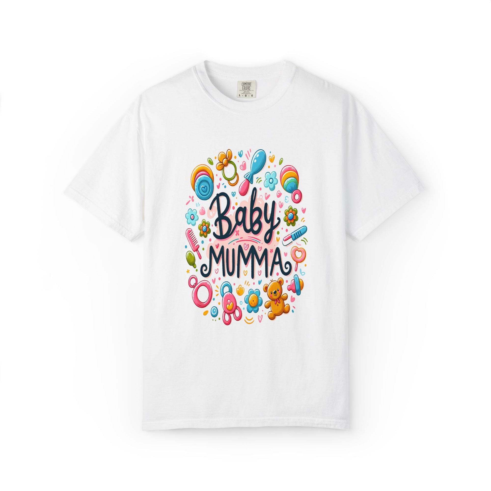 Unisex Garment-Dyed Baby Mumma T-shirt
