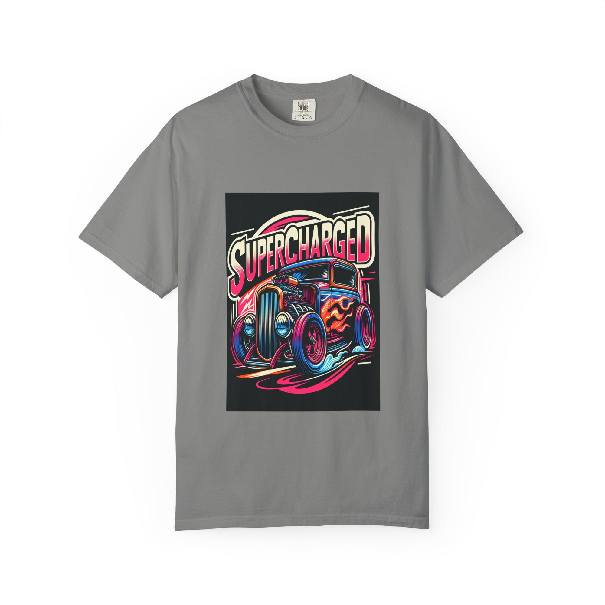 Unisex Supercharged Graphic Printed T-shirt