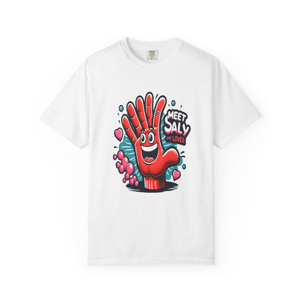 Unisex Funny Hand Graphic Printed T-shirt