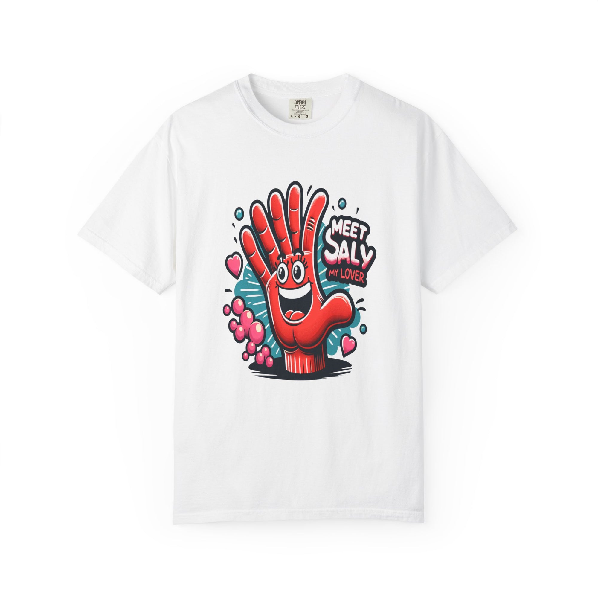 Unisex Funny Hand Graphic Printed T-shirt