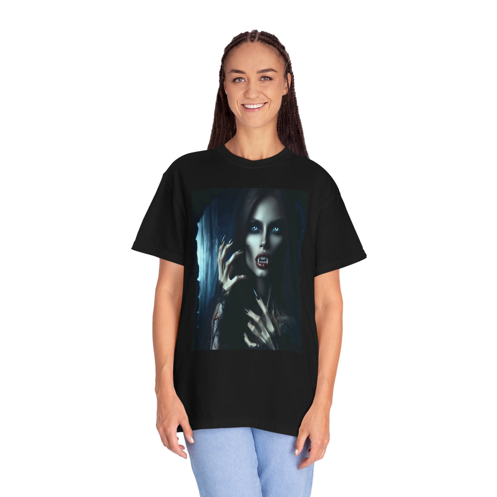 Unisex Vampire Graphic Printed T-shirt
