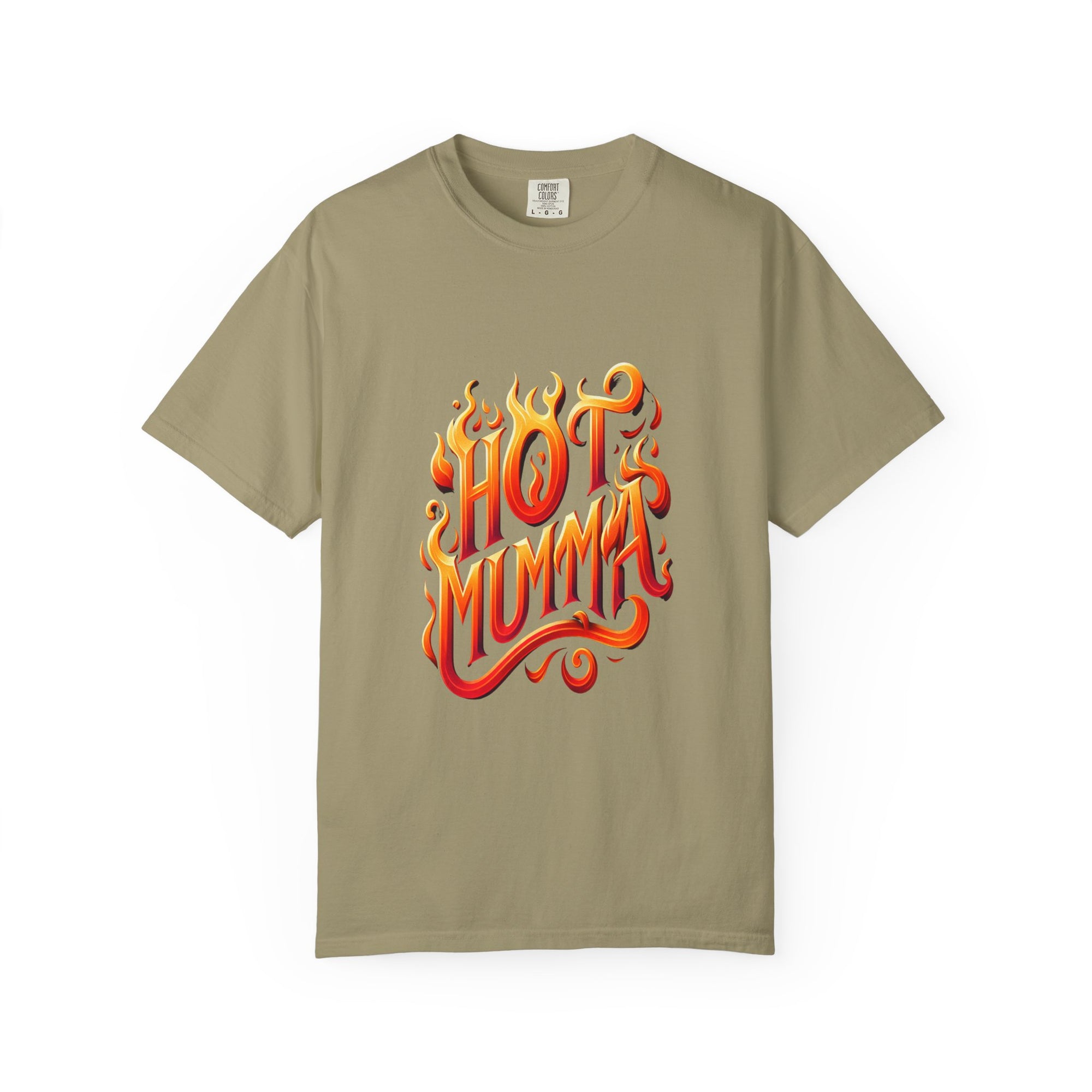 Unisex Garment-Dyed Hot Mumma T-shirt