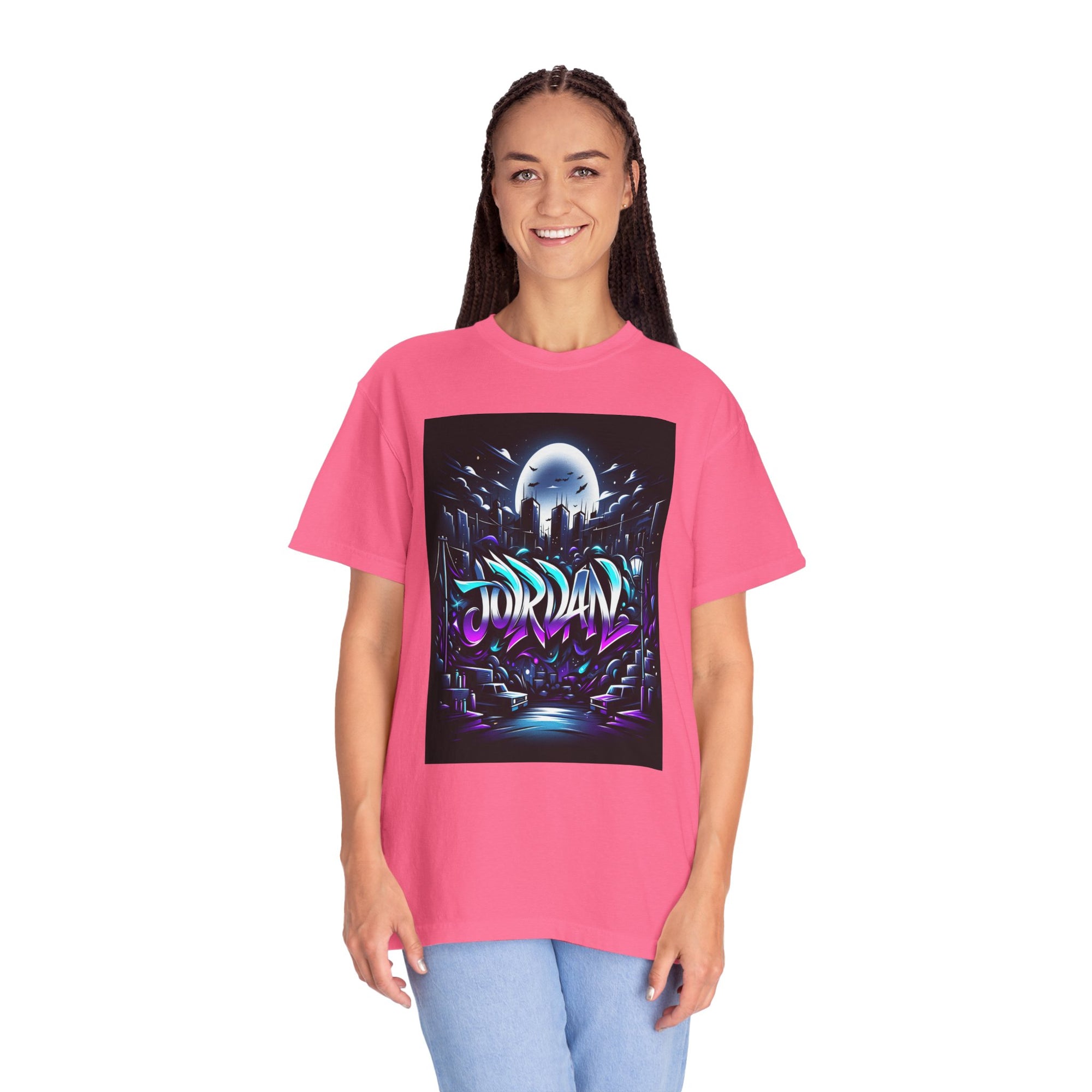 Unisex Name Jordan Graphic Printed T-shirt