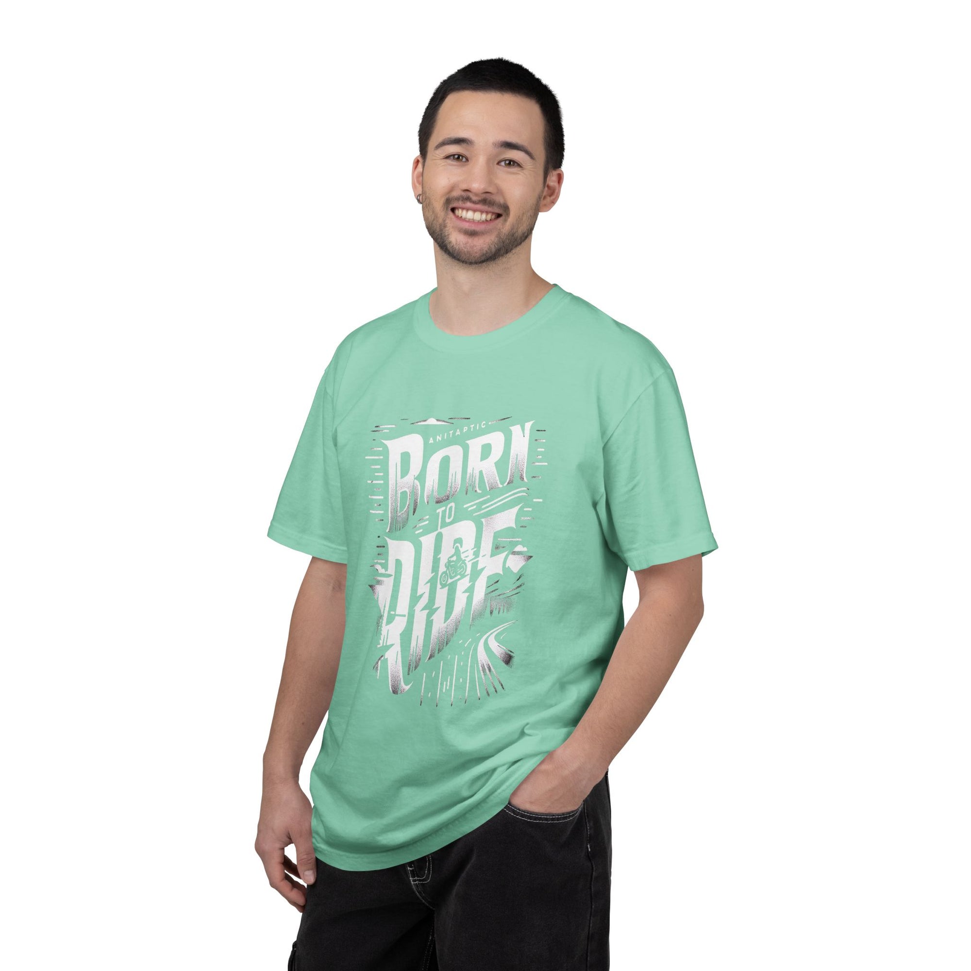 Unisex Garment-Dyed Born to Ride T-shirt