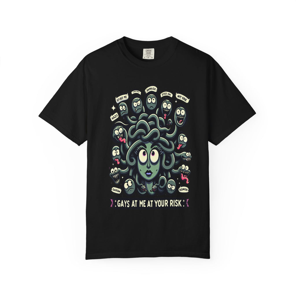 Unisex Medusa Graphic Printed T-shirt