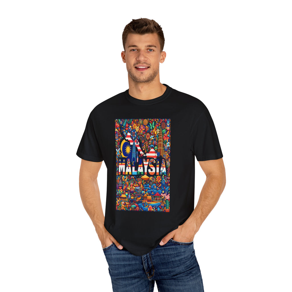 Unisex Malaysia Printed T-shirt
