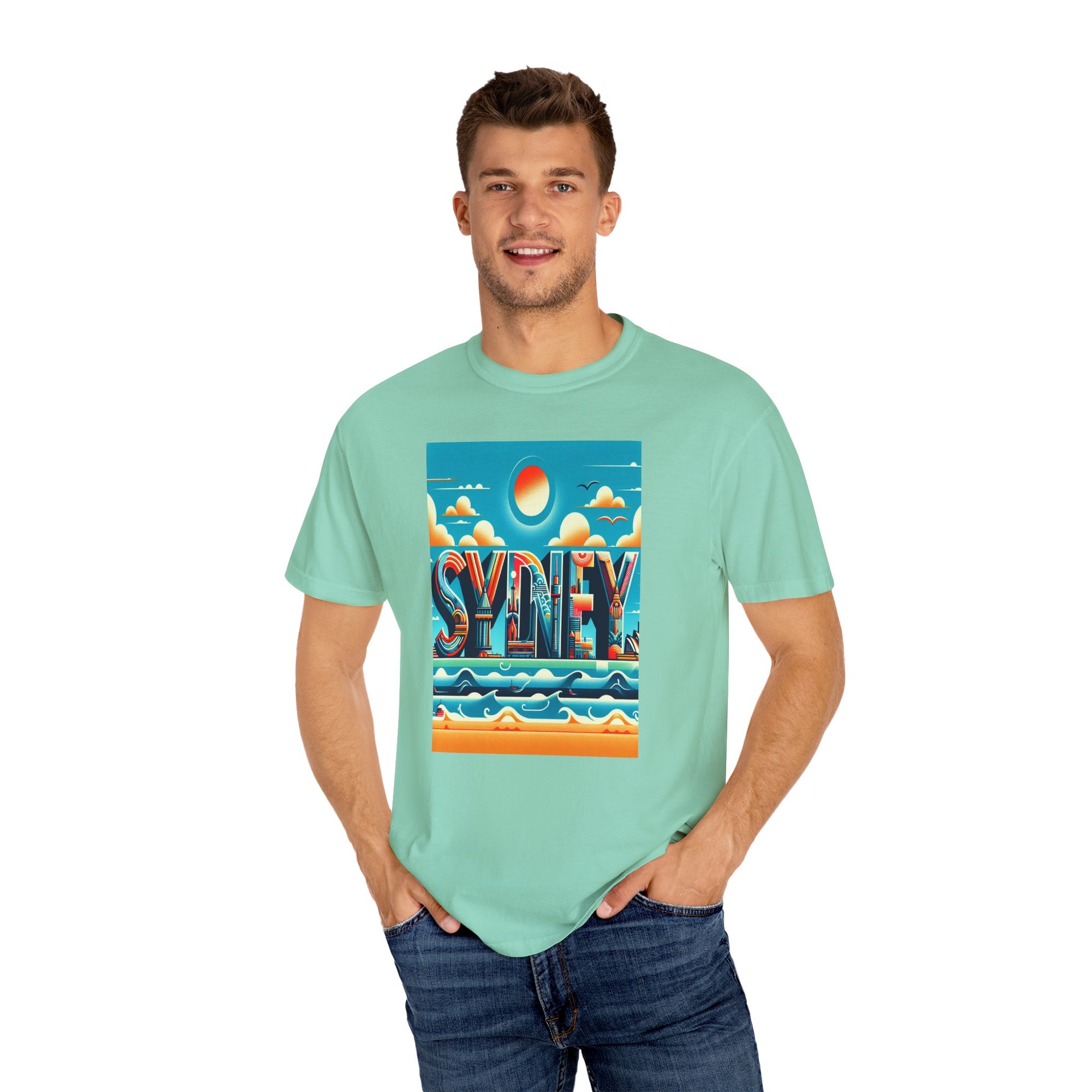 Unisex Sydney Printed T-shirt