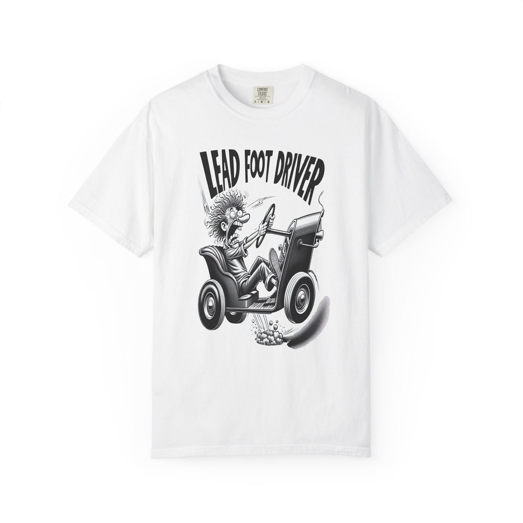 Unisex Lead Foot Driver Graphic Printed T-shirt