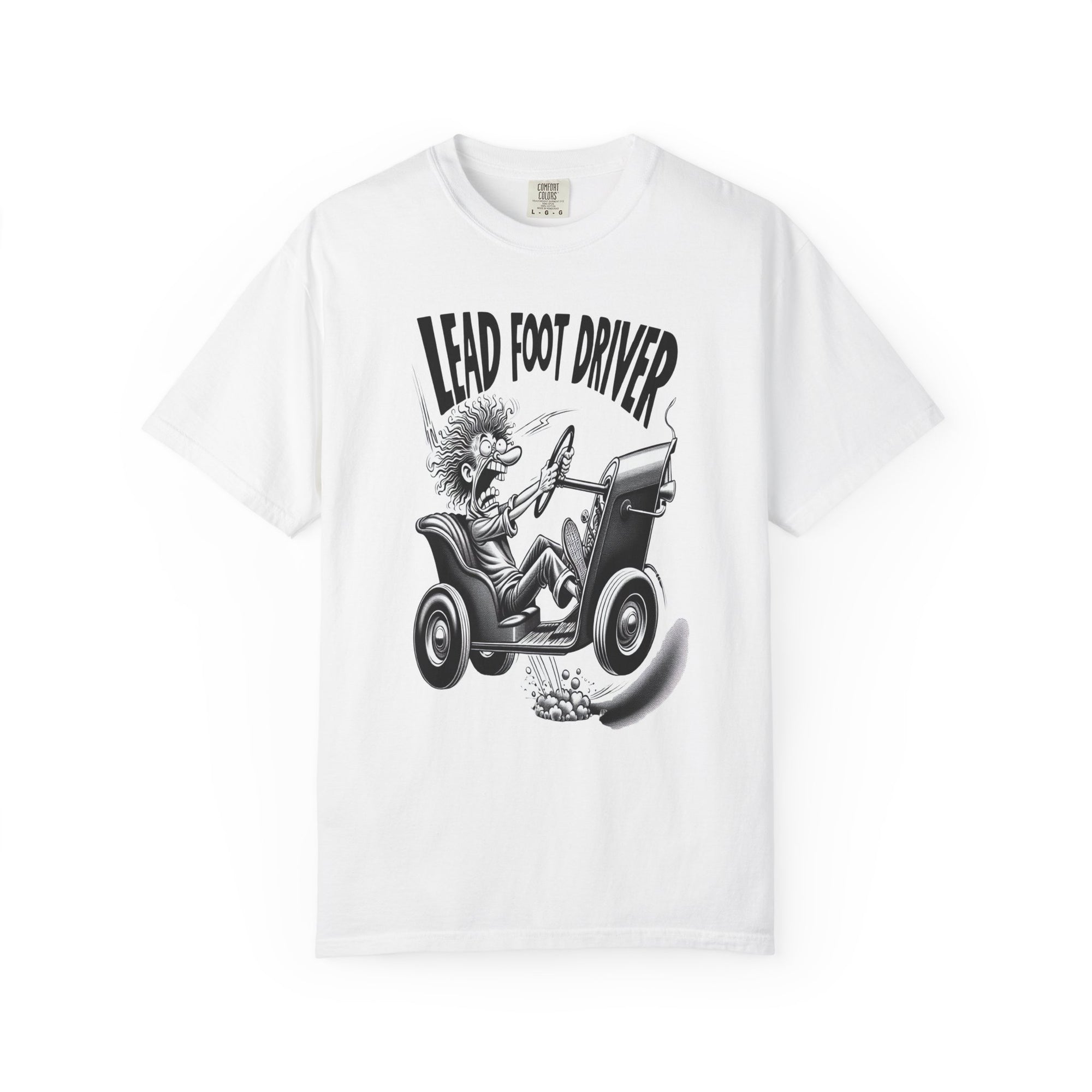 Unisex Lead Foot Driver Graphic Printed T-shirt