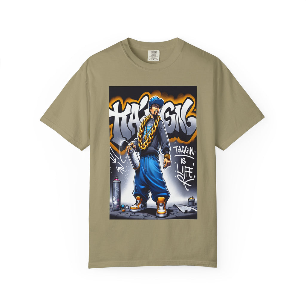 Unisex Taggin is Life Graphic Printed T-shirt