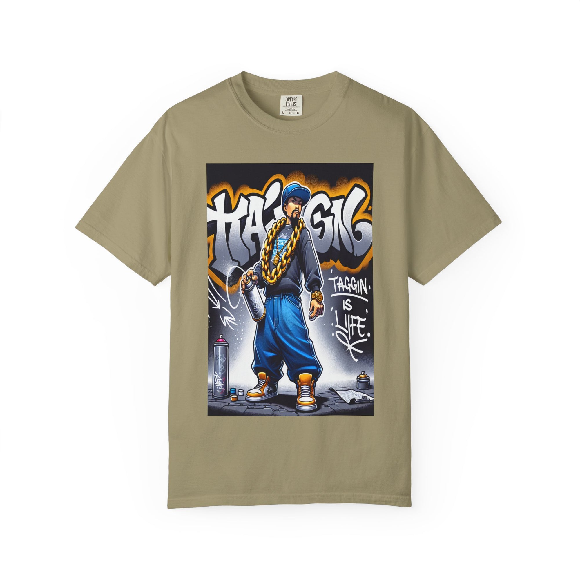 Unisex Taggin is Life Graphic Printed T-shirt