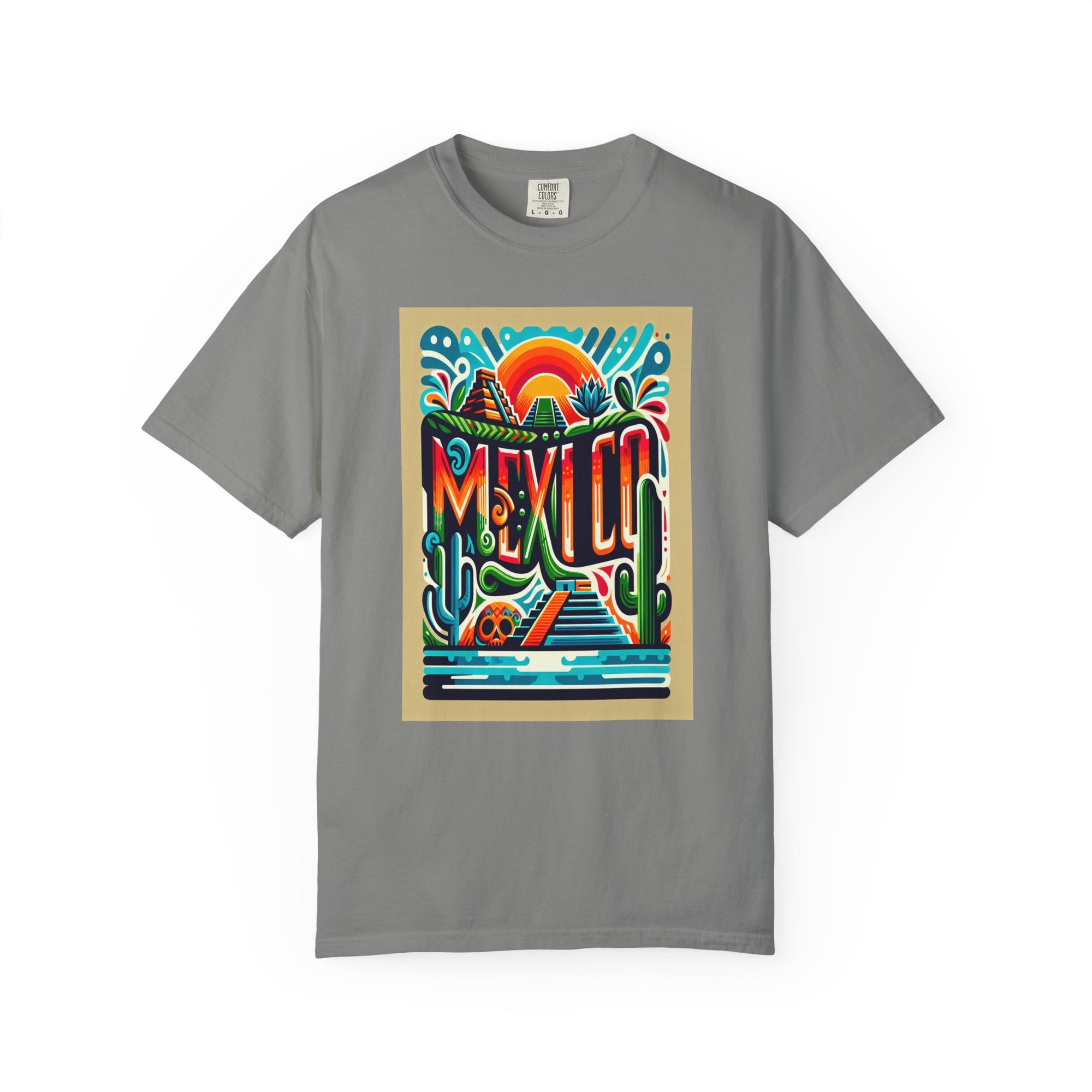 Unisex Mexico Printed T-shirt