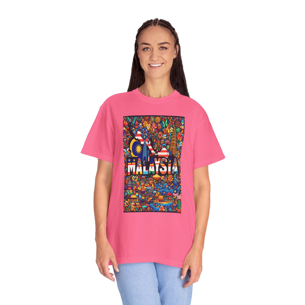 Unisex Malaysia Printed T-shirt