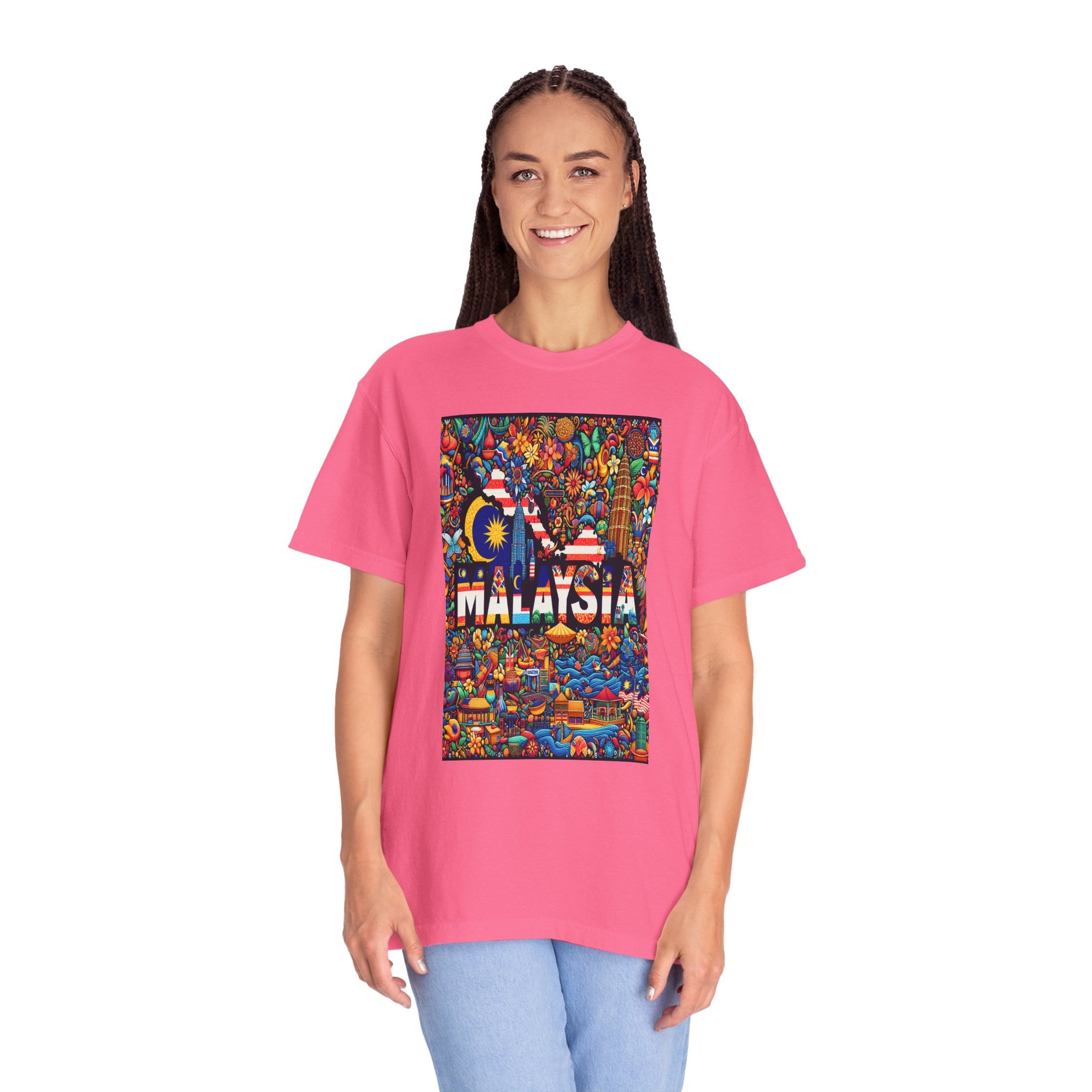 Unisex Malaysia Printed T-shirt