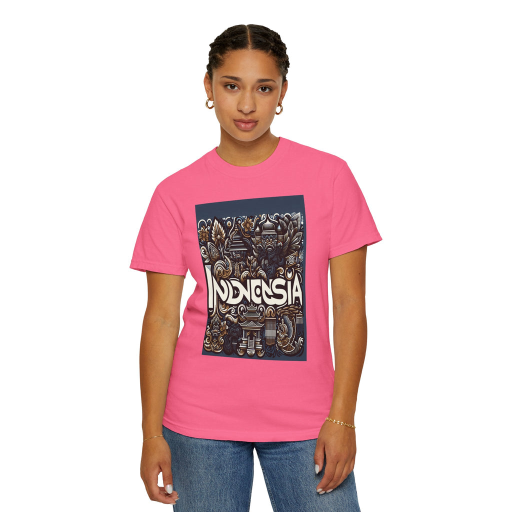 Unisex Indonesia Printed T-shirt