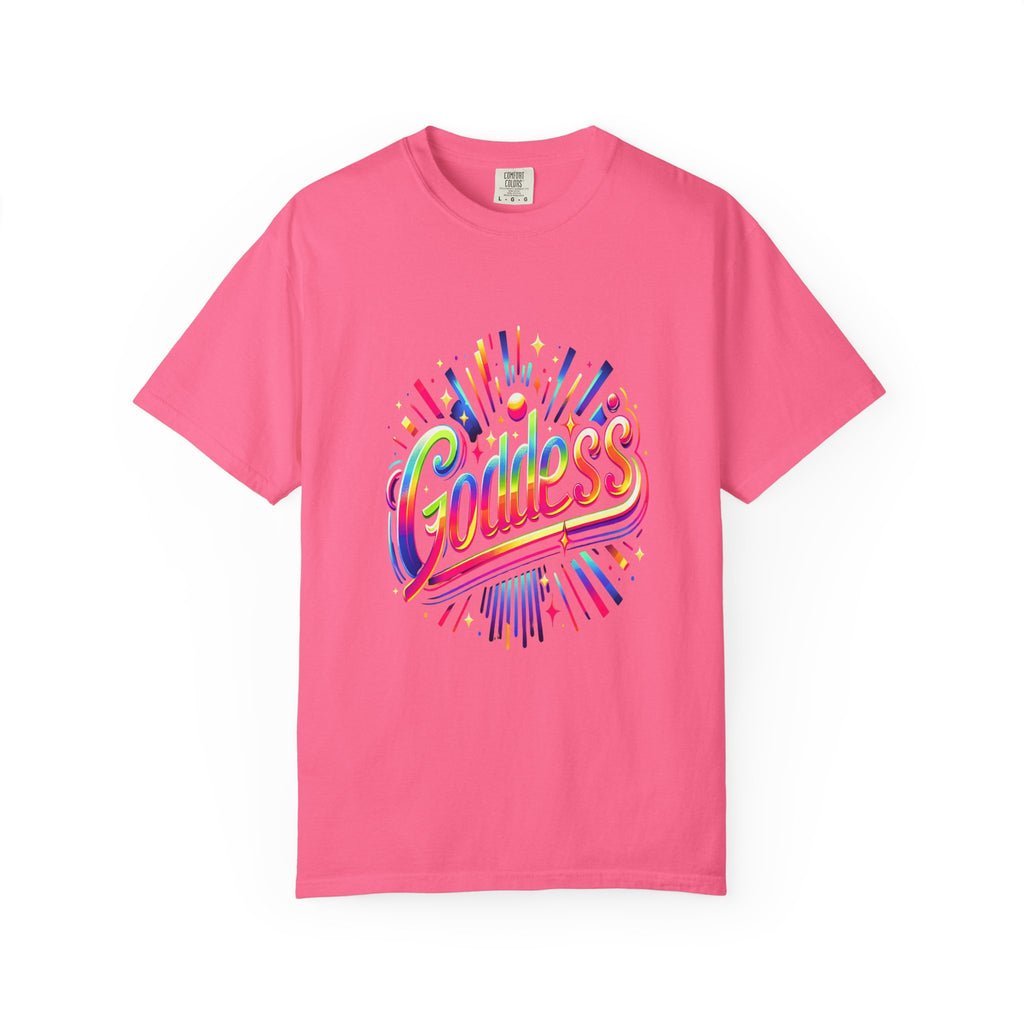 Unisex Garment-Dyed Goddess T-shirt