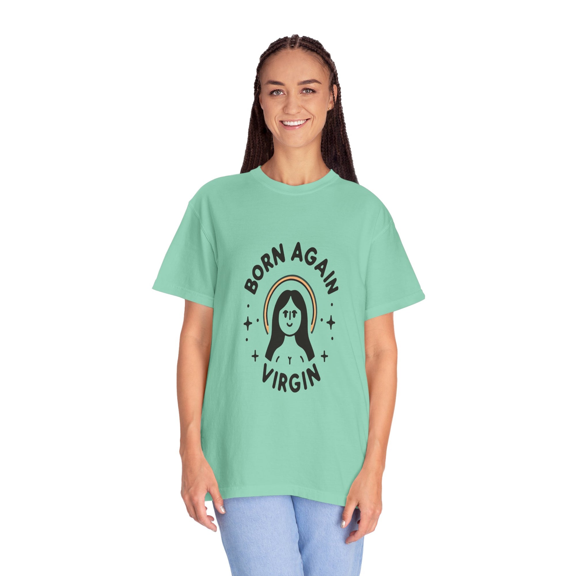 Unisex Garment-Dyed Born Again Virgin T-shirt