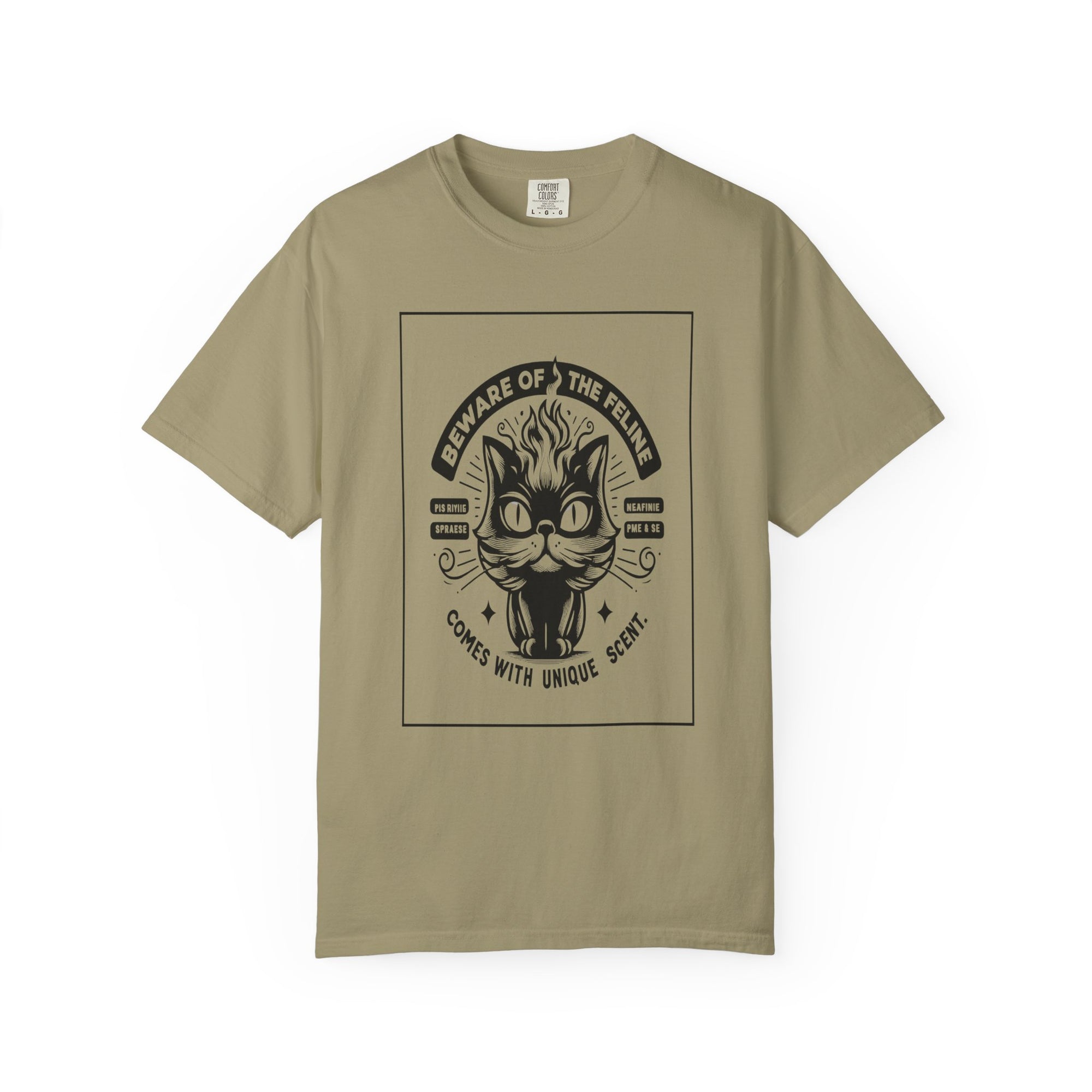 Unisex Cat Scent Graphic Printed T-shirt
