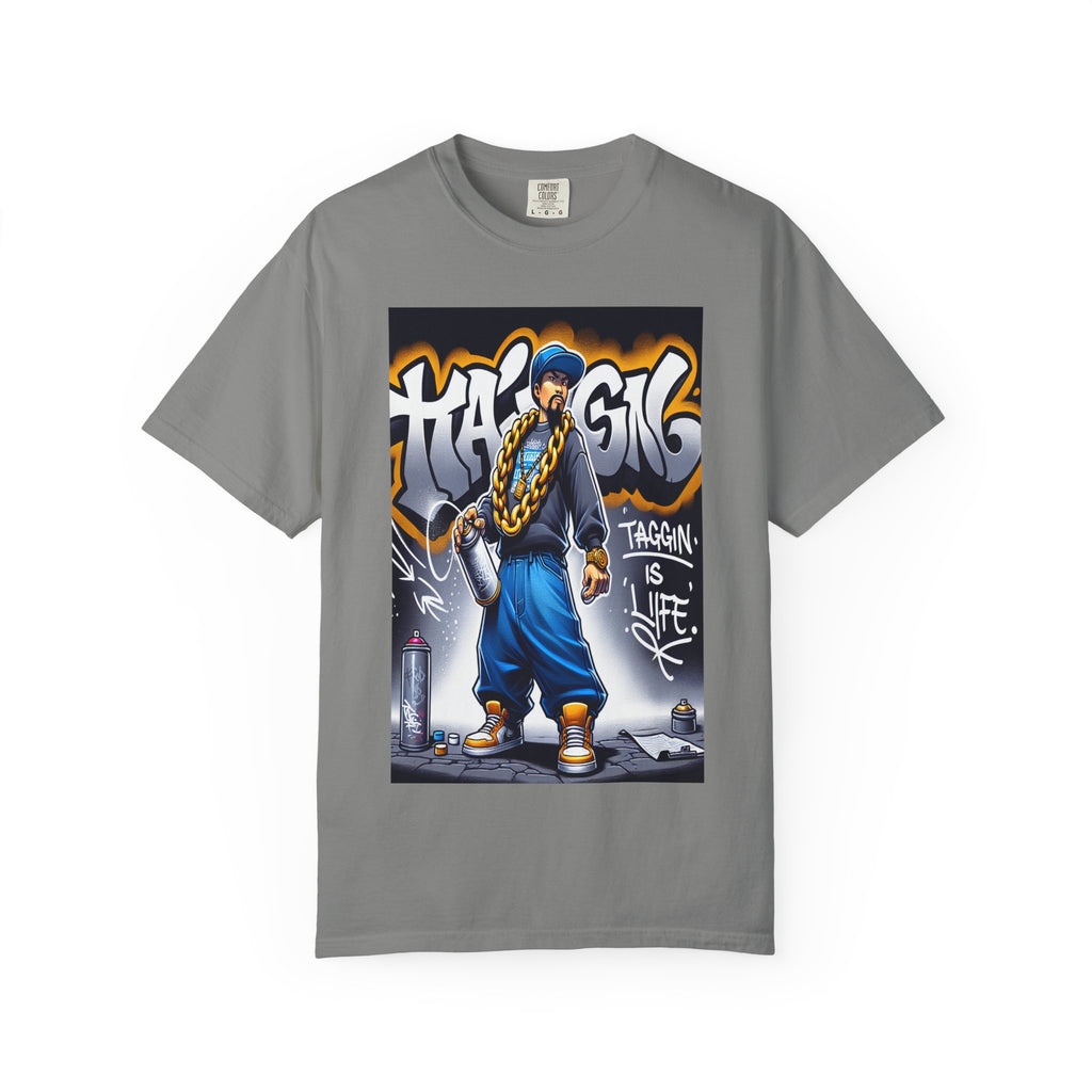 Unisex Taggin is Life Graphic Printed T-shirt