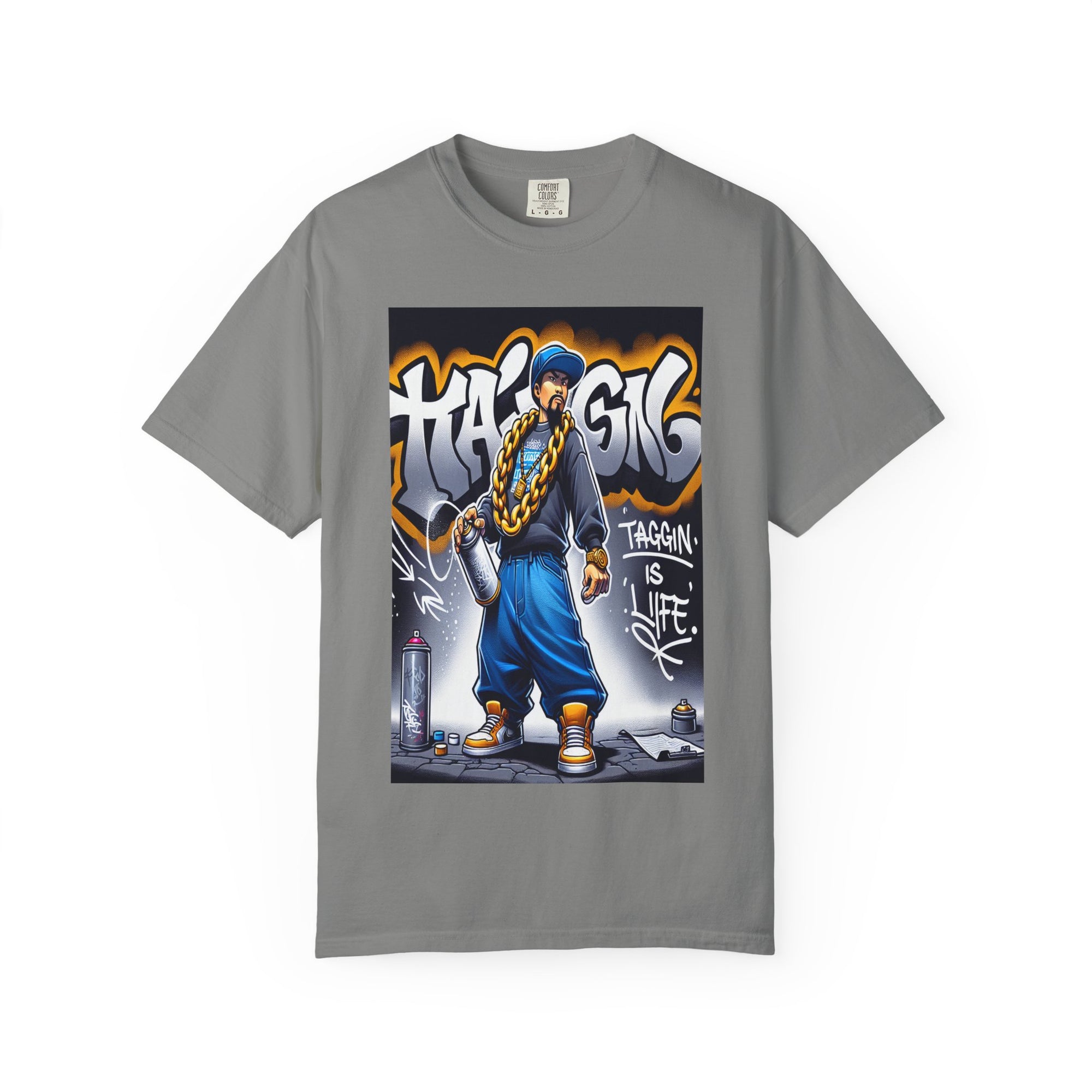 Unisex Taggin is Life Graphic Printed T-shirt