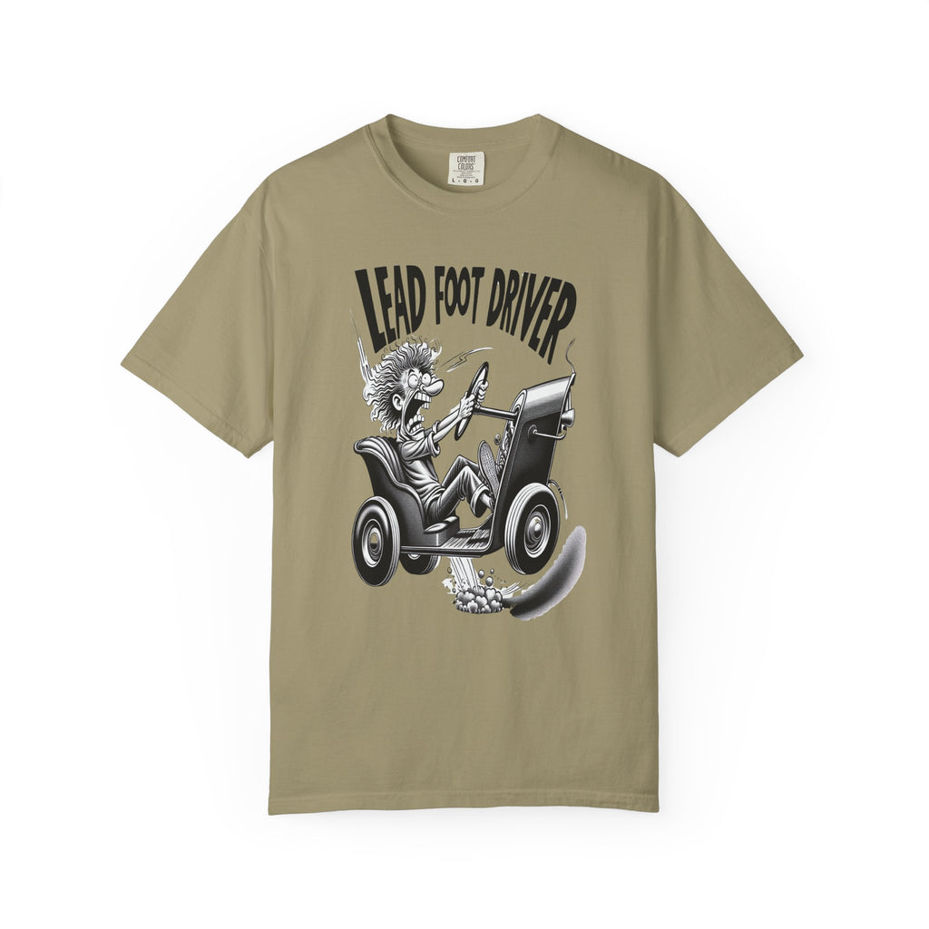 Unisex Lead Foot Driver Graphic Printed T-shirt