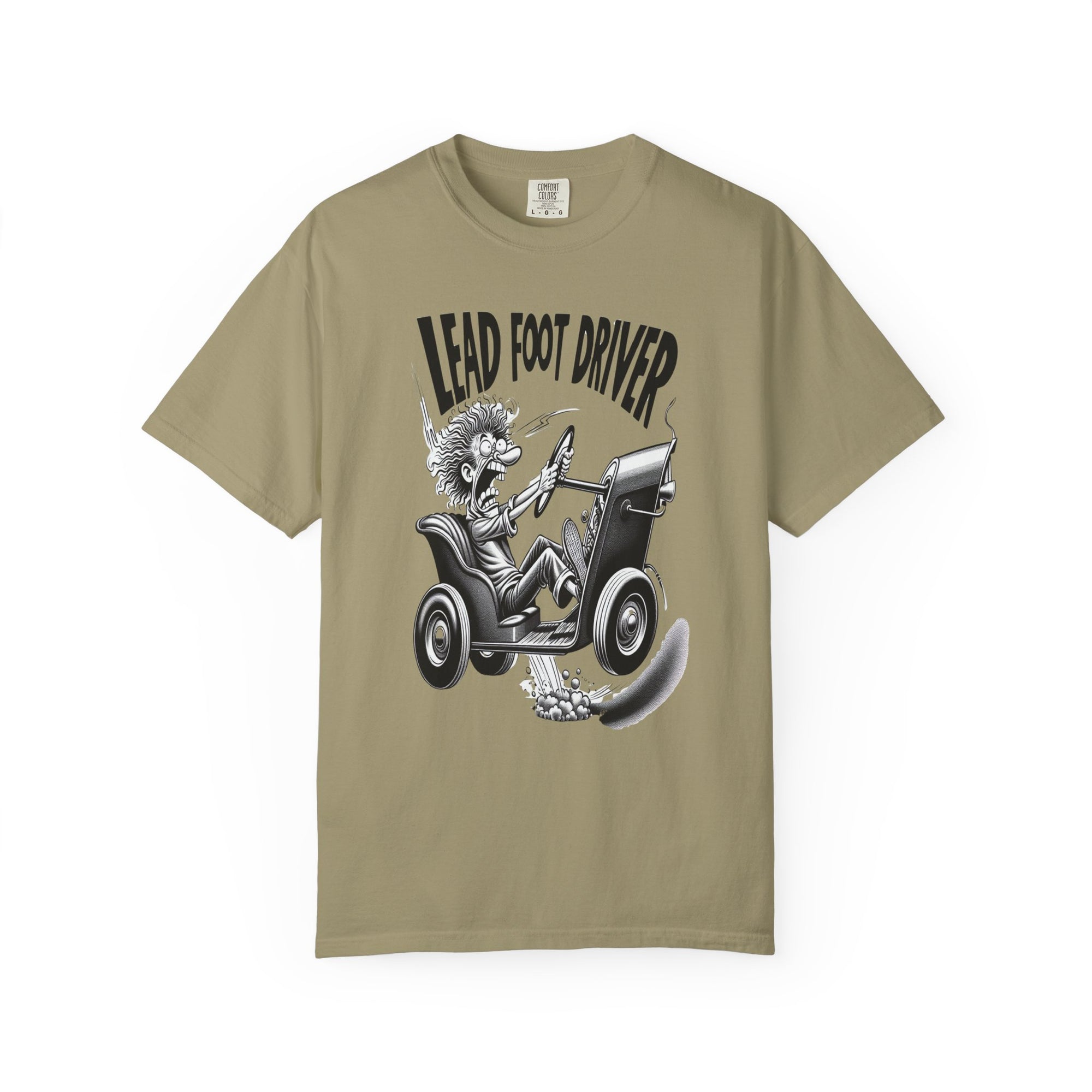 Unisex Lead Foot Driver Graphic Printed T-shirt