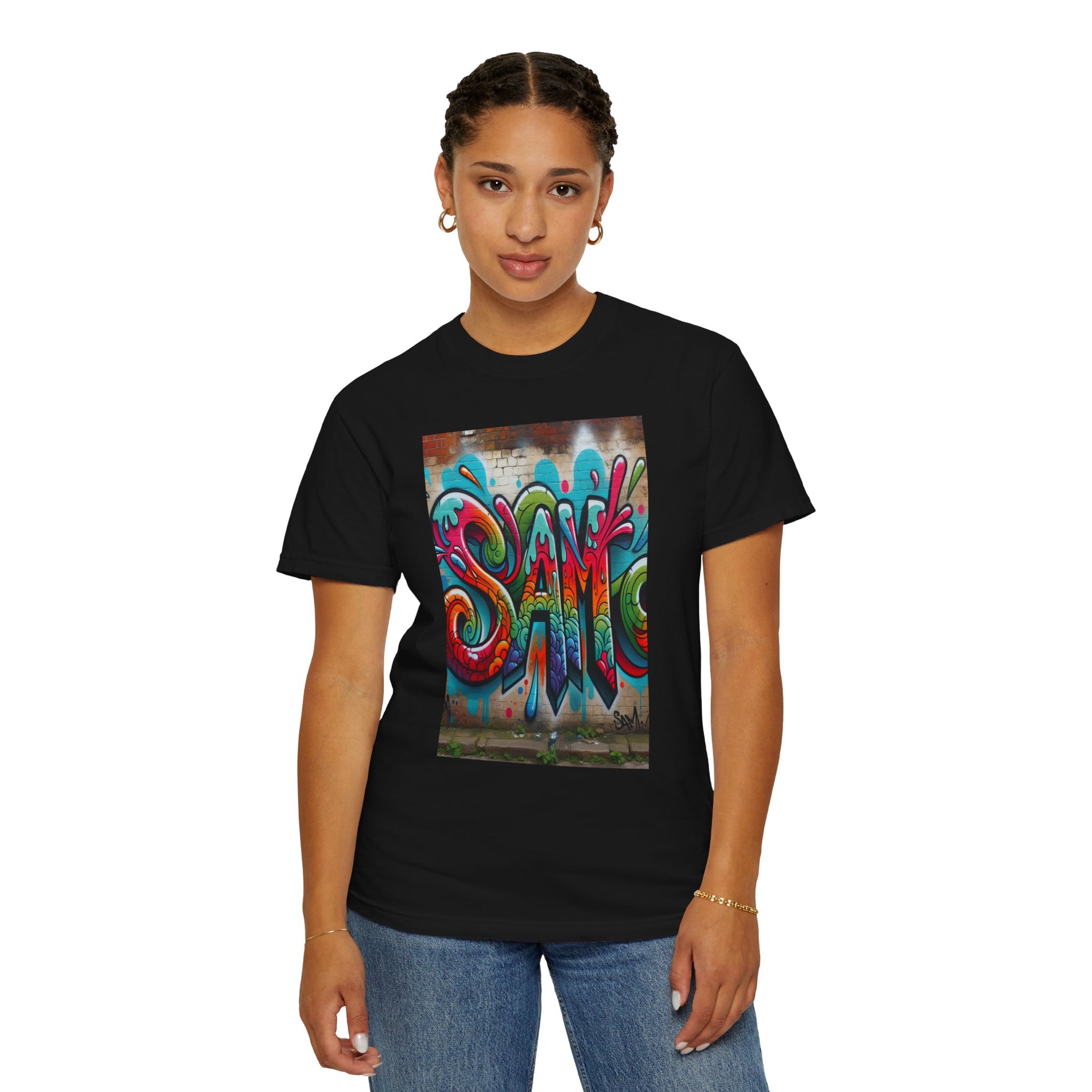 Unisex Name Sam Graphic Printed T-shirt