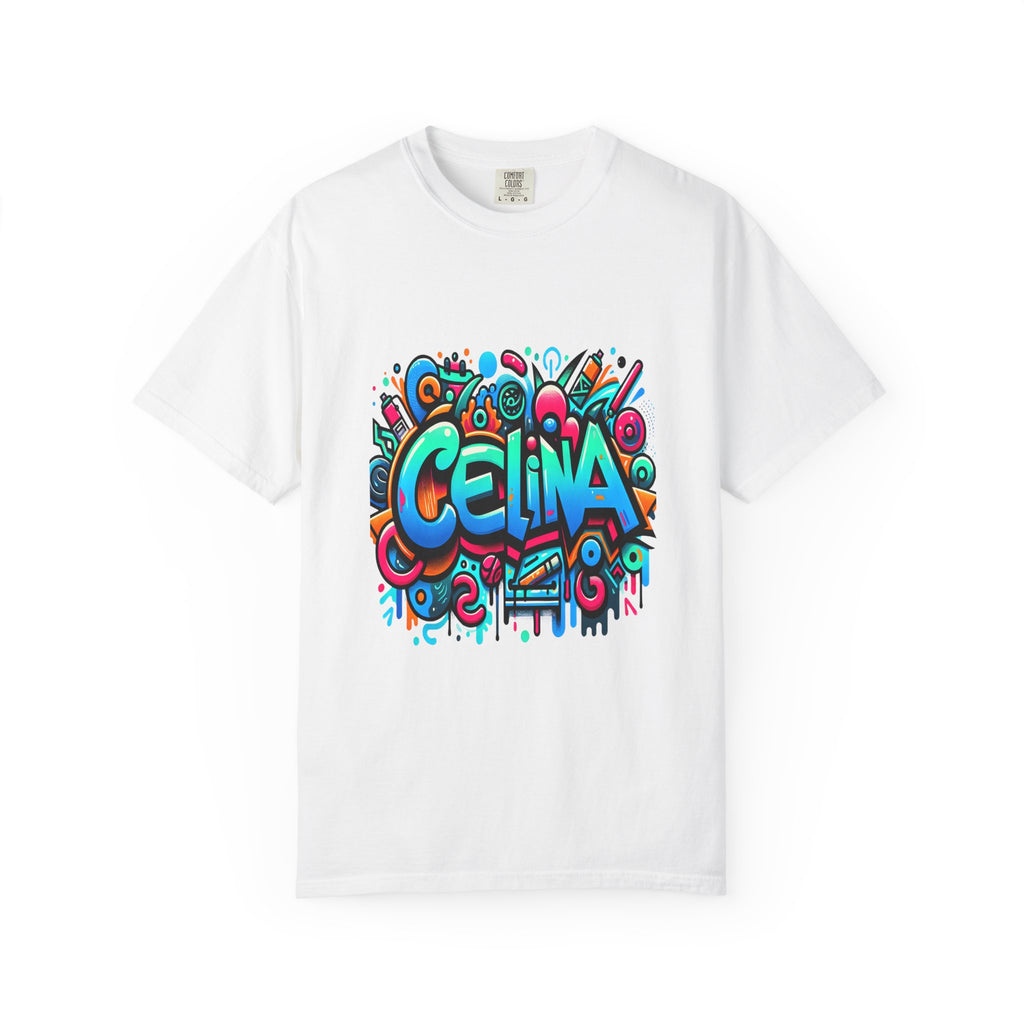 Unisex Name Celina Graphic Printed T-shirt