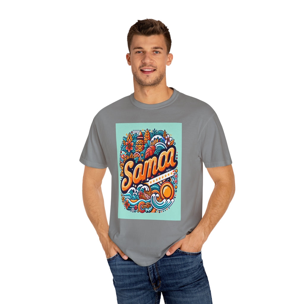 Unisex Samoa Printed T-shirt