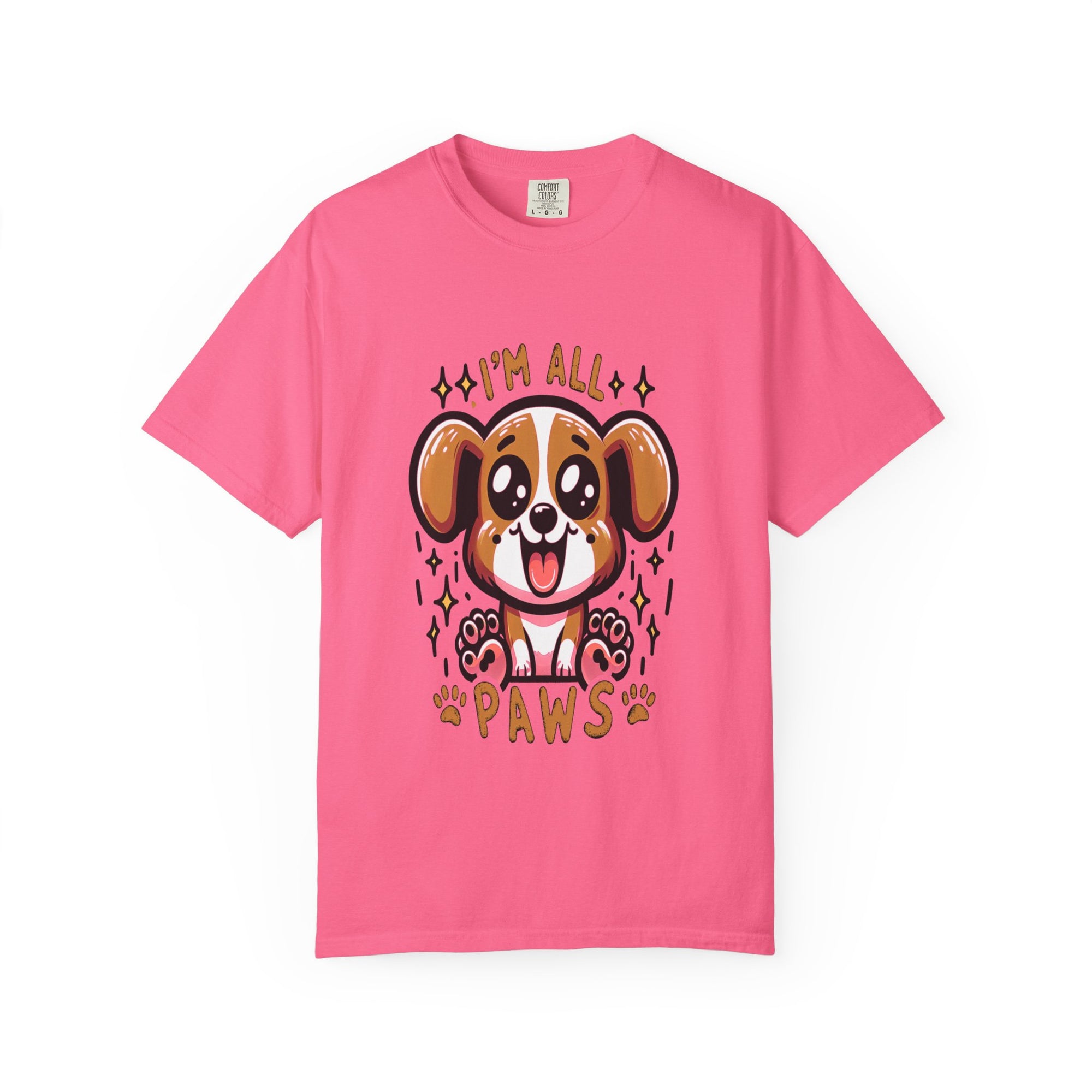 Unisex I'm All Paws Graphic Printed T-shirt