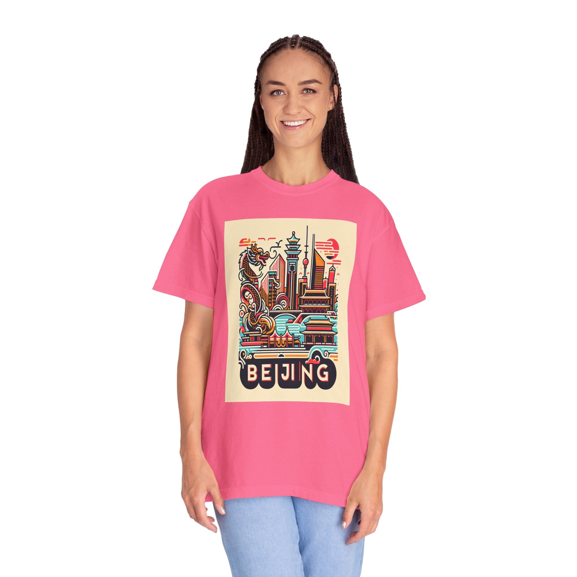 Unisex Beijing Printed T-shirt