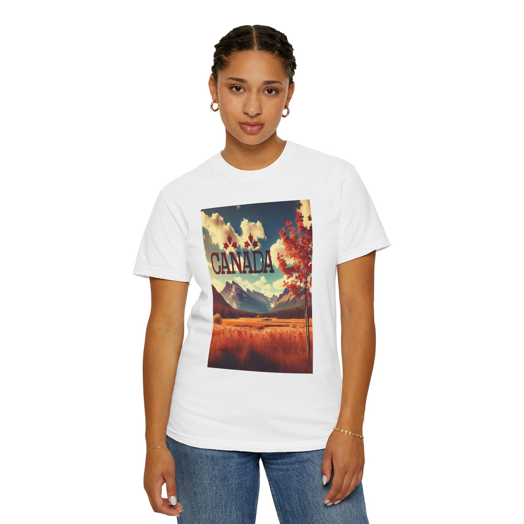 Unisex Canada Printed T-shirt