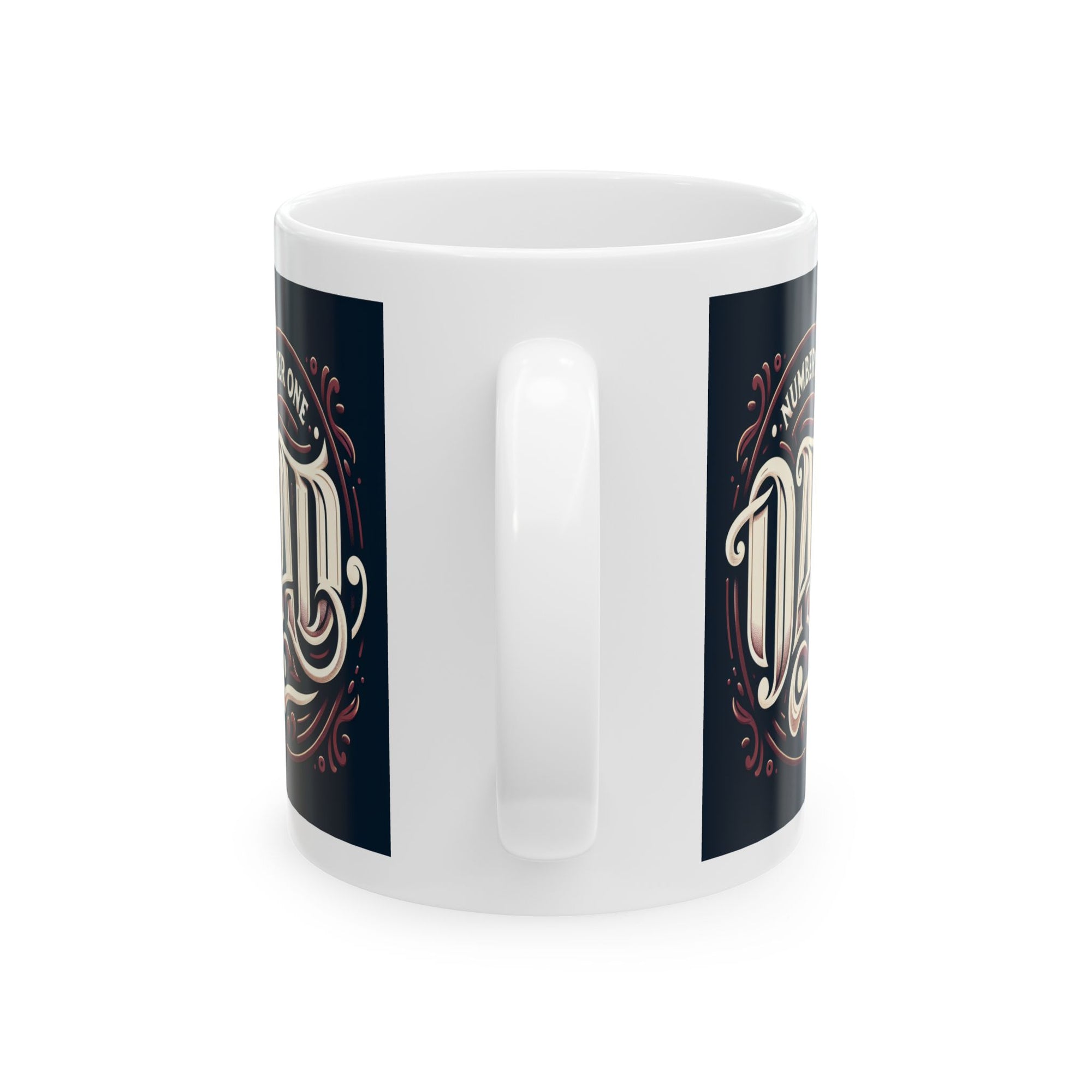 Number 1 Dad Ceramic Mug, (11oz)