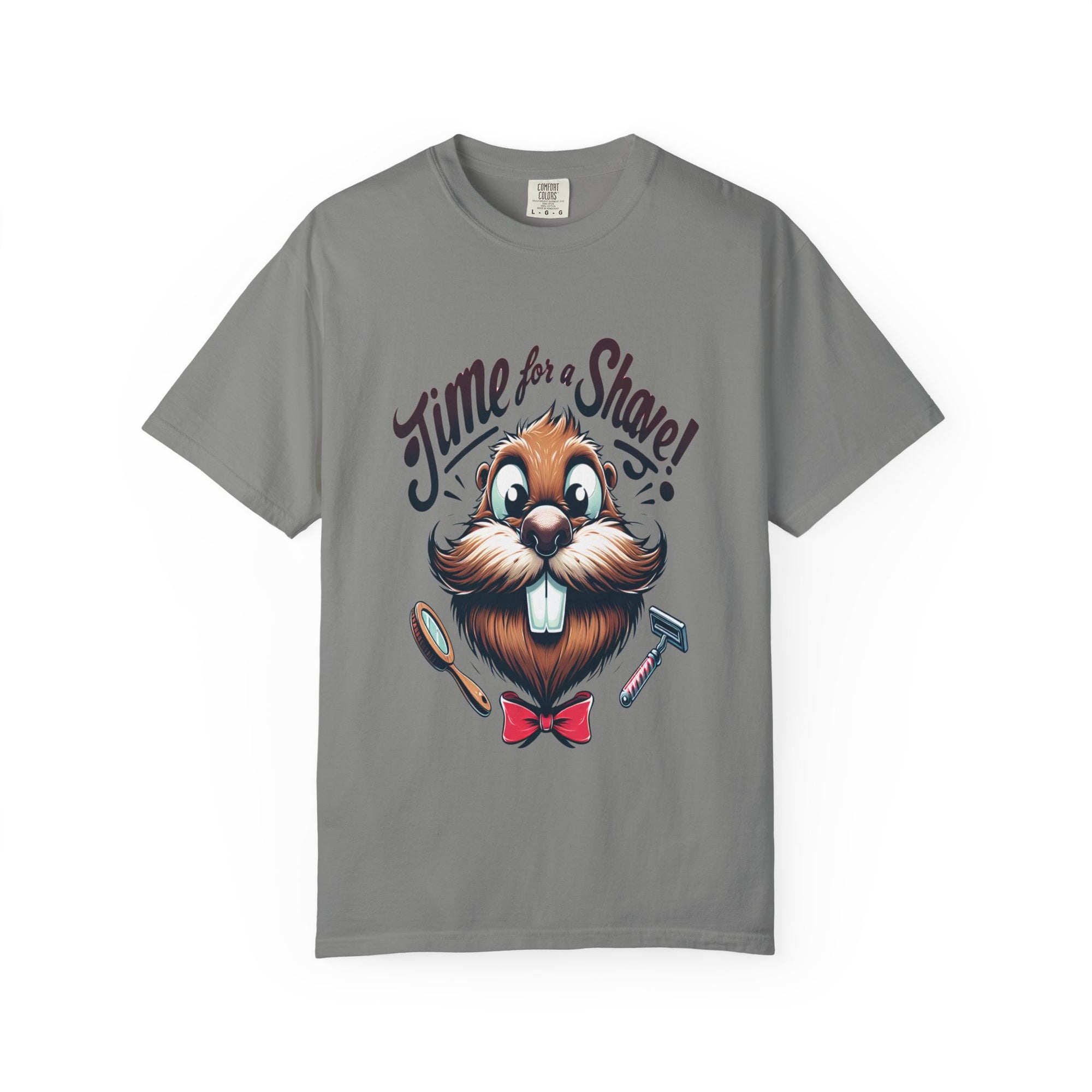 Unisex Time for a Shave Graphic Printed T-shirt