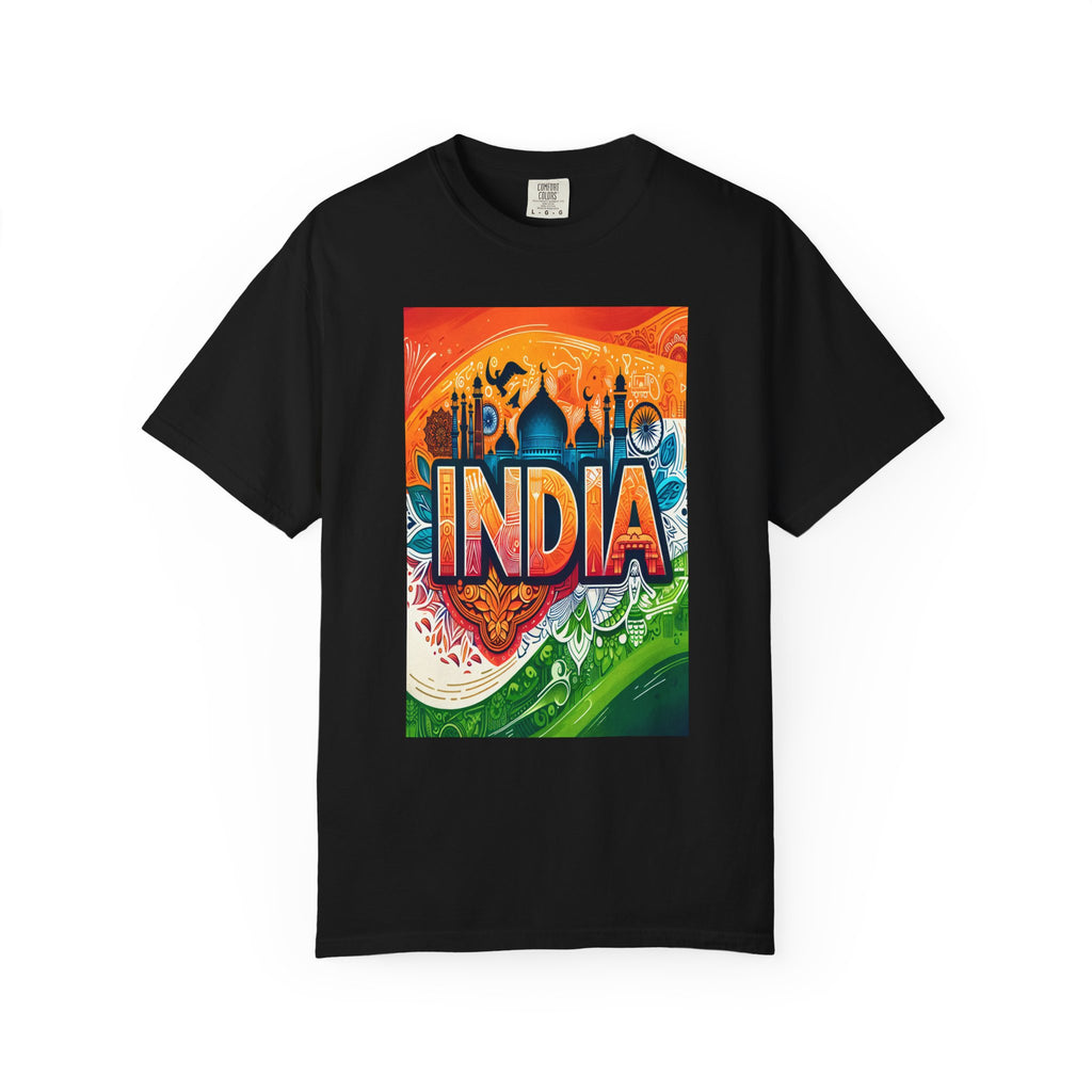 Unisex India Printed T-shirt