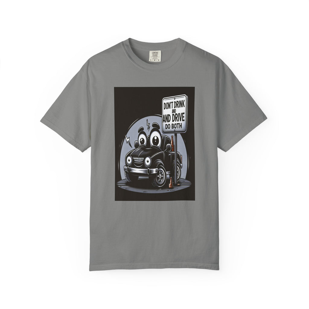 Unisex Drink and Drive Graphic Printed T-shirt