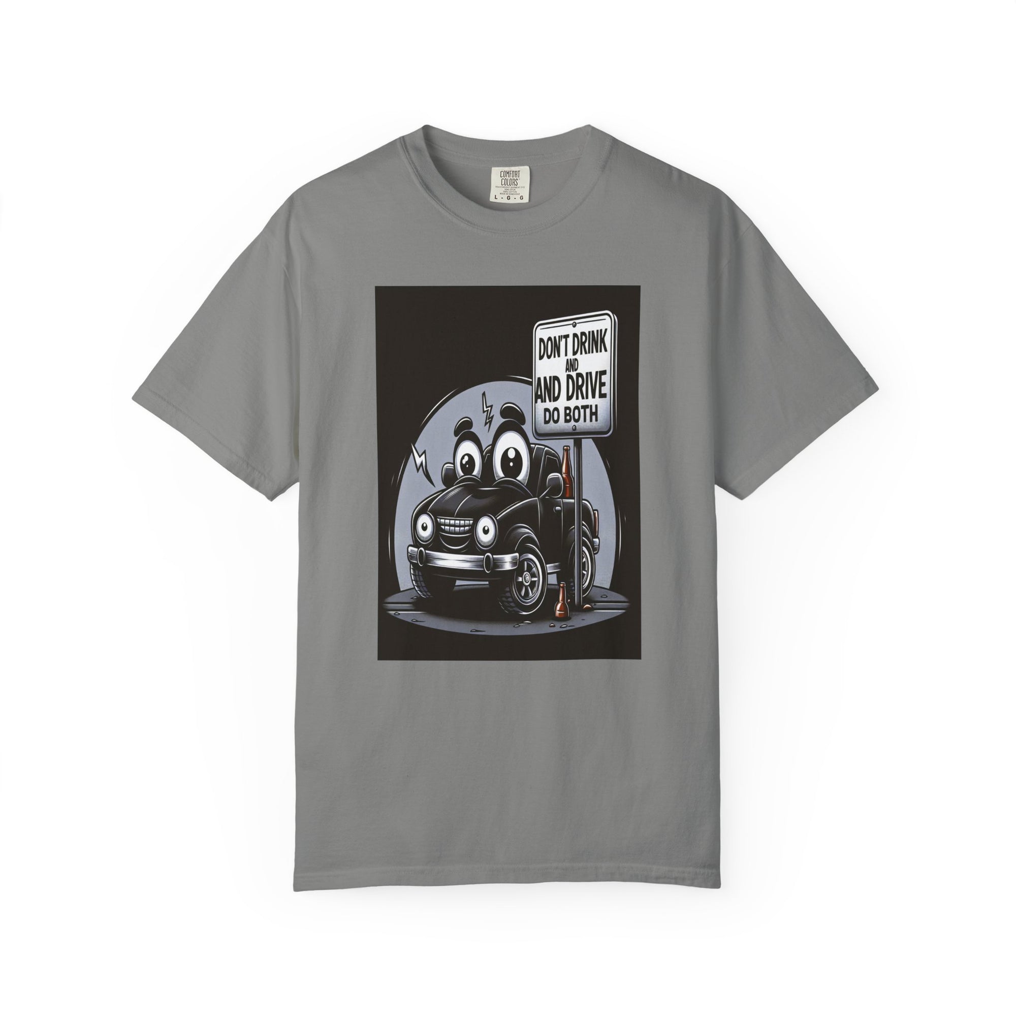 Unisex Drink and Drive Graphic Printed T-shirt