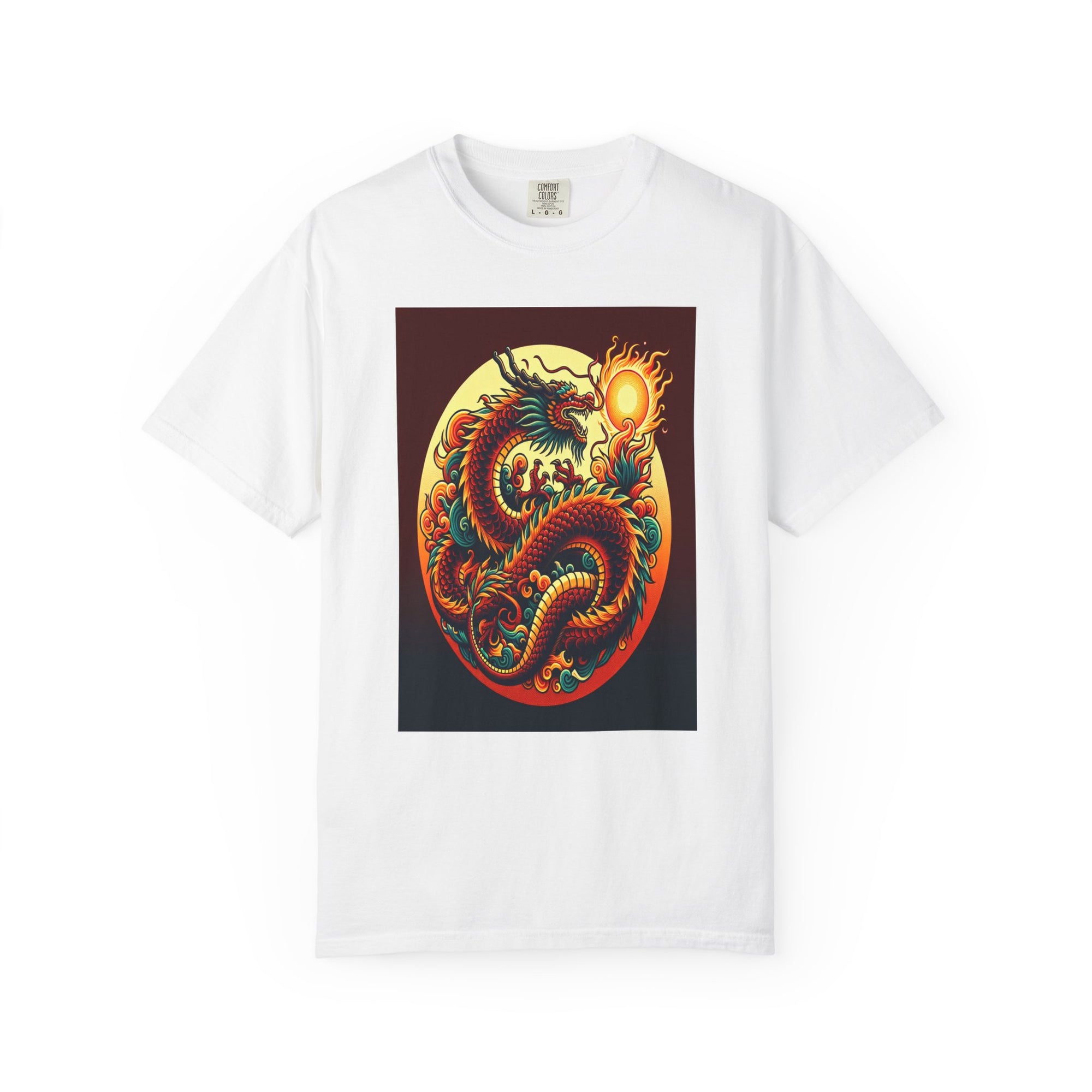 Unisex Dragon Graphic Printed T-shirt